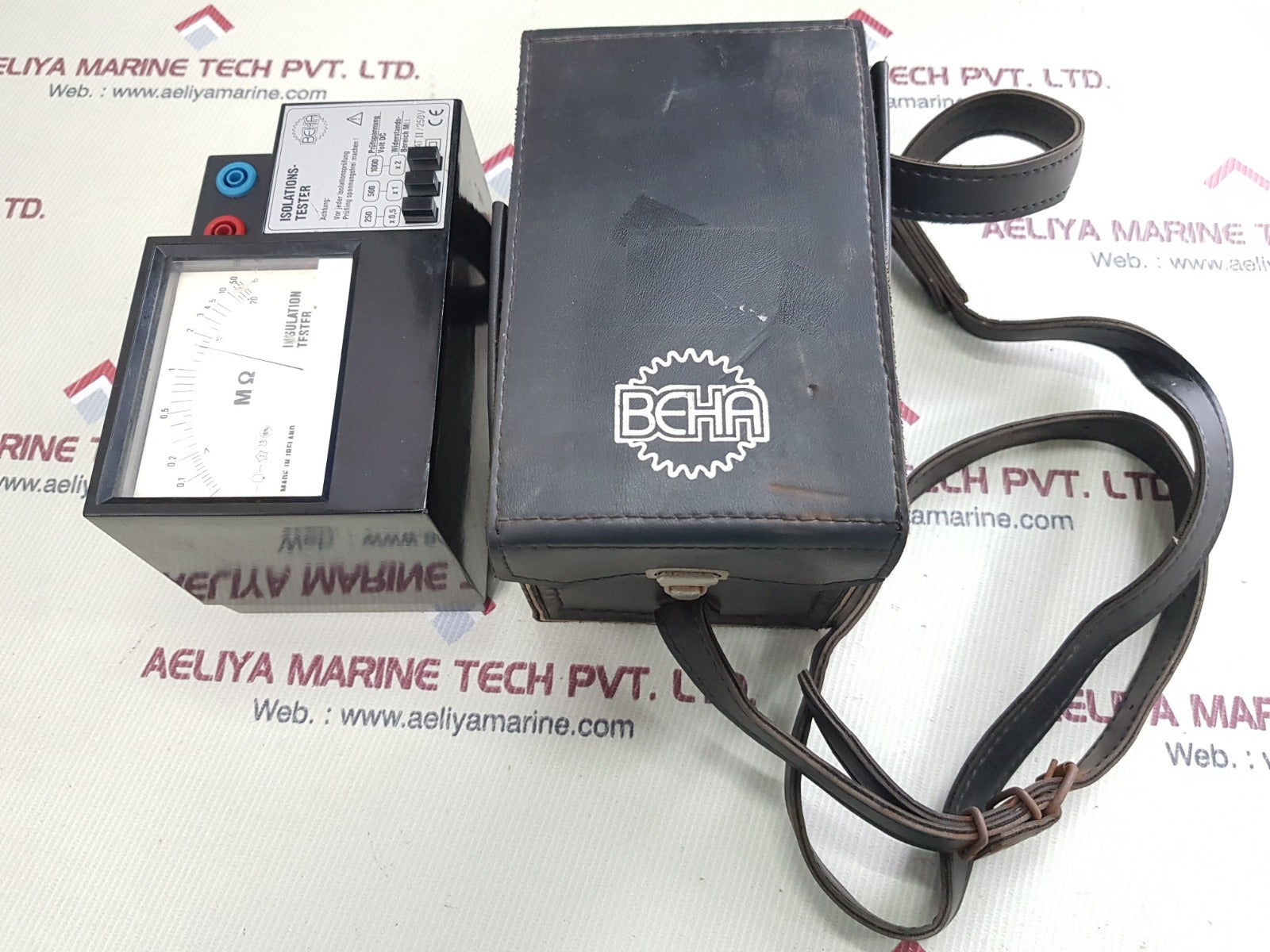 Beha insulation tester cat ii/250v