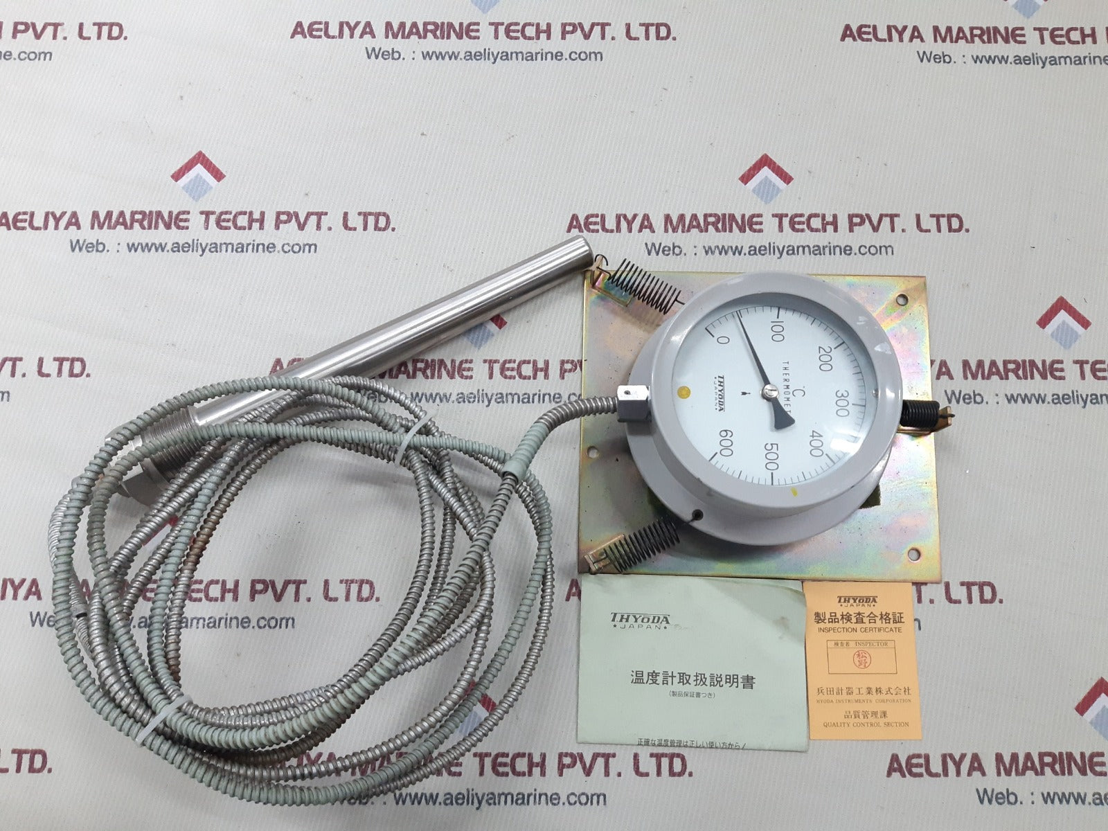 Thyoda thermometer 0-600 'c