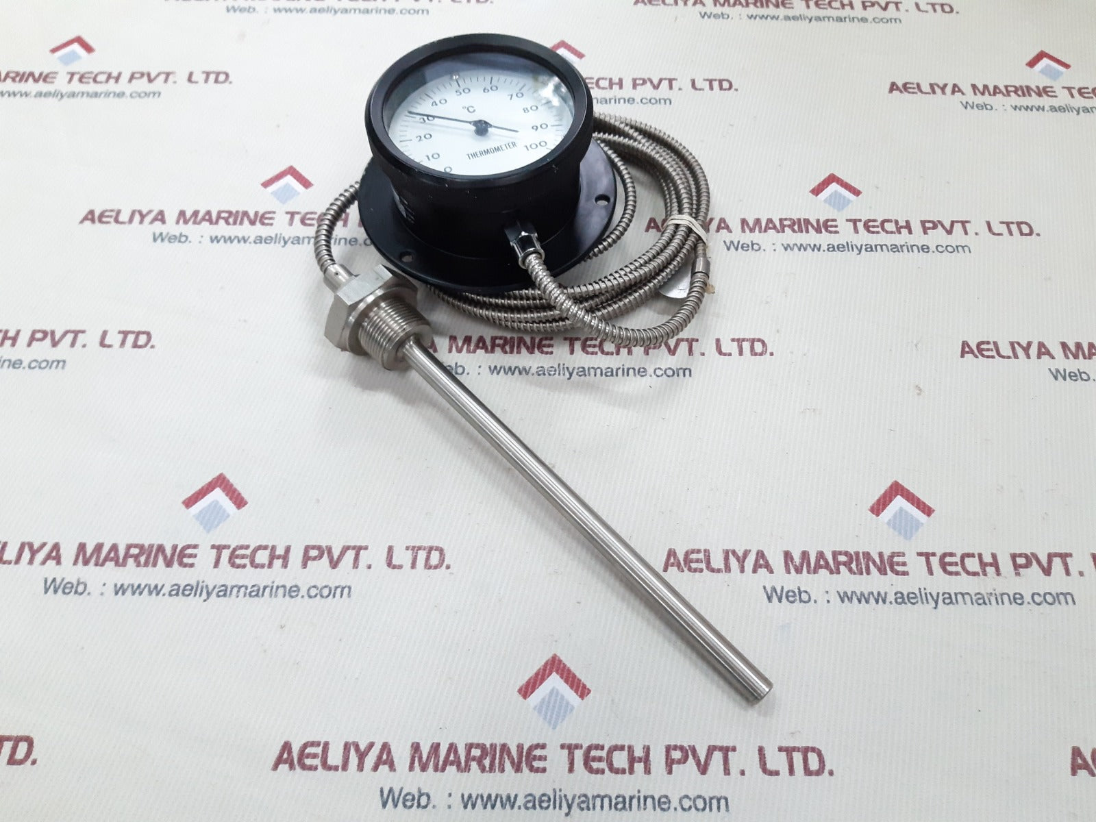 Ness tus-2s-s thermometer capillar 4m