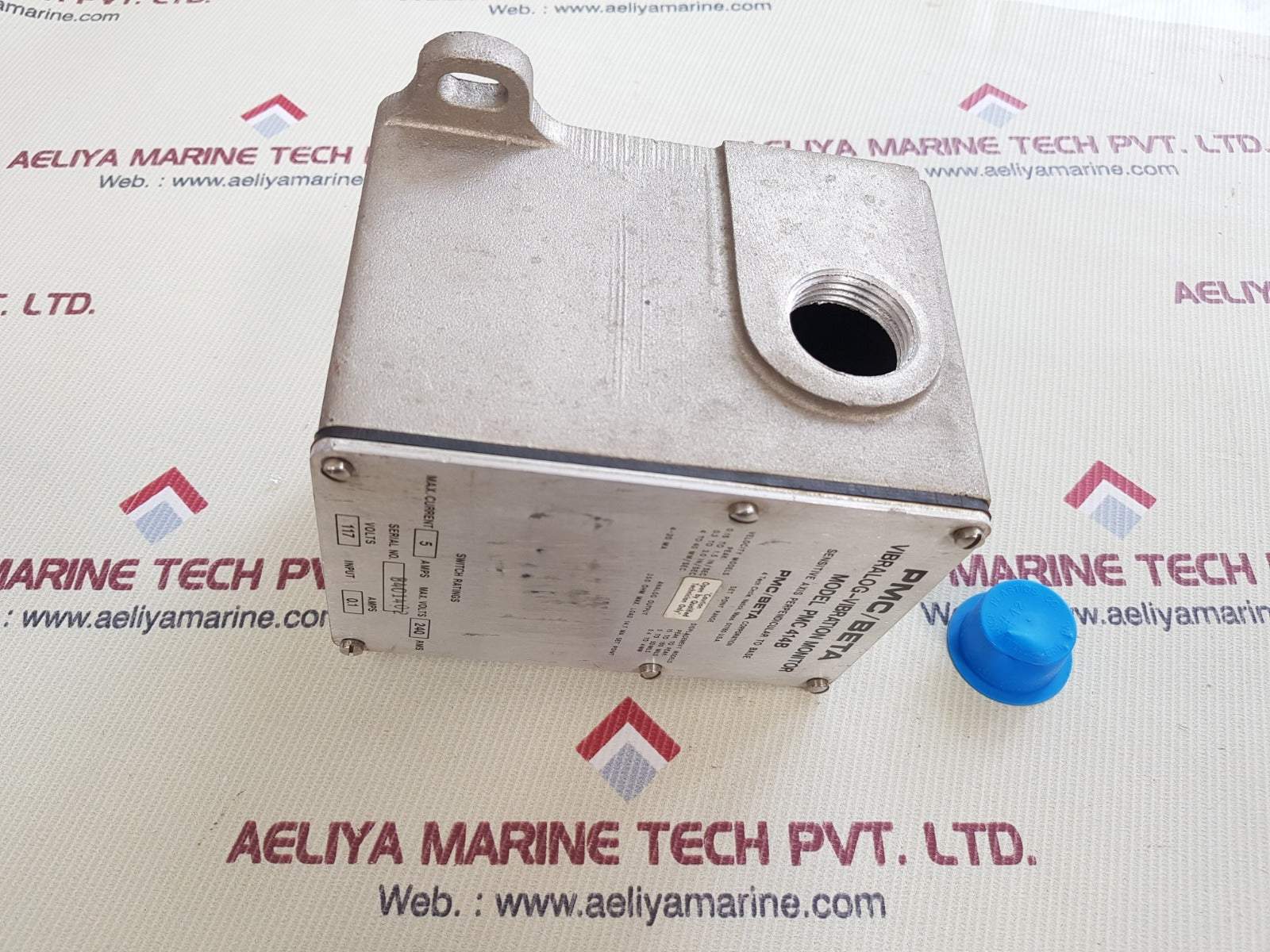 Pmc/beta pmc 414b vibralog-vibration monitor