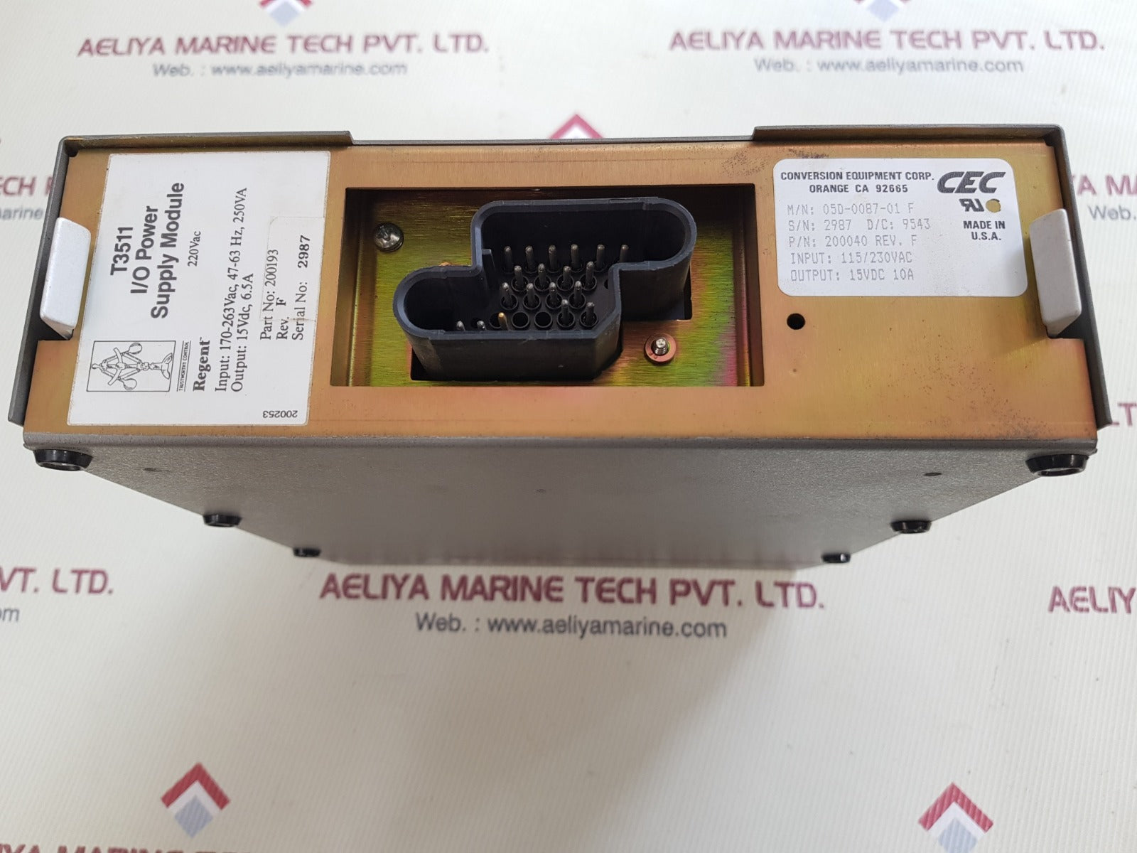 Triplex t3511 i/o power supply module