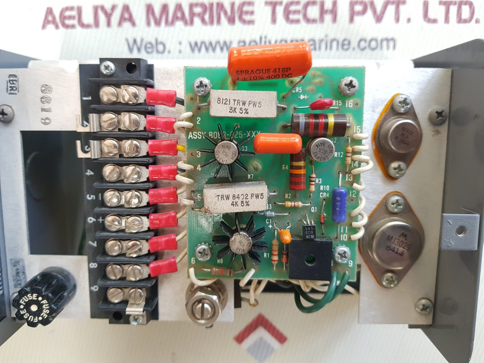 warner electric mcs-805-1/mcs-805-2 power supply