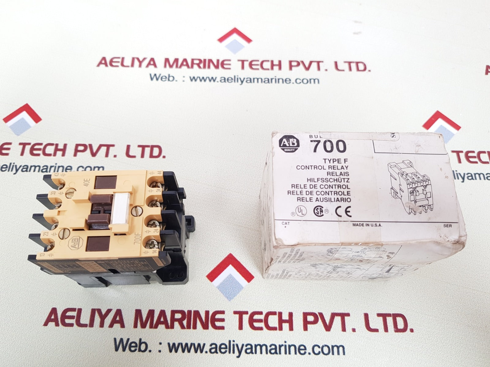 Allen-bradley 700-f400a1 contactor ser.B