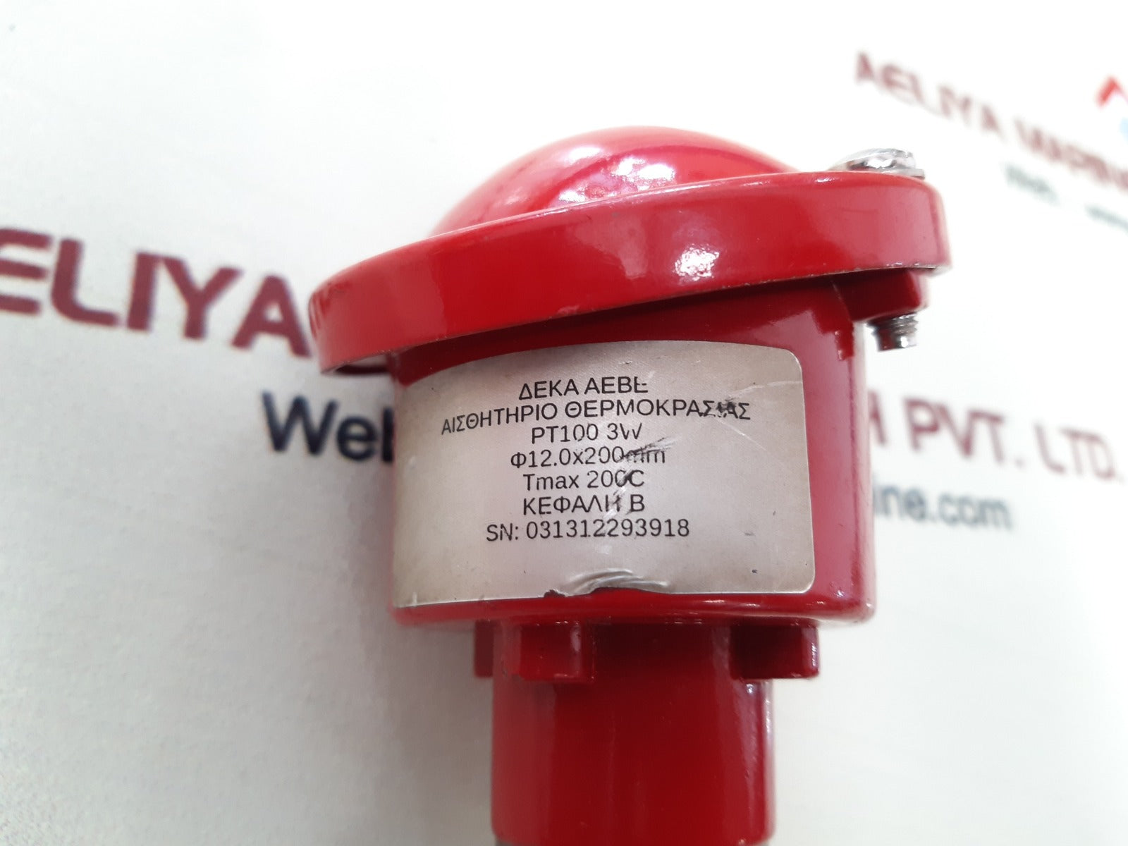 Eka aebe pt100 3w temperature sensor 12.0x200mm