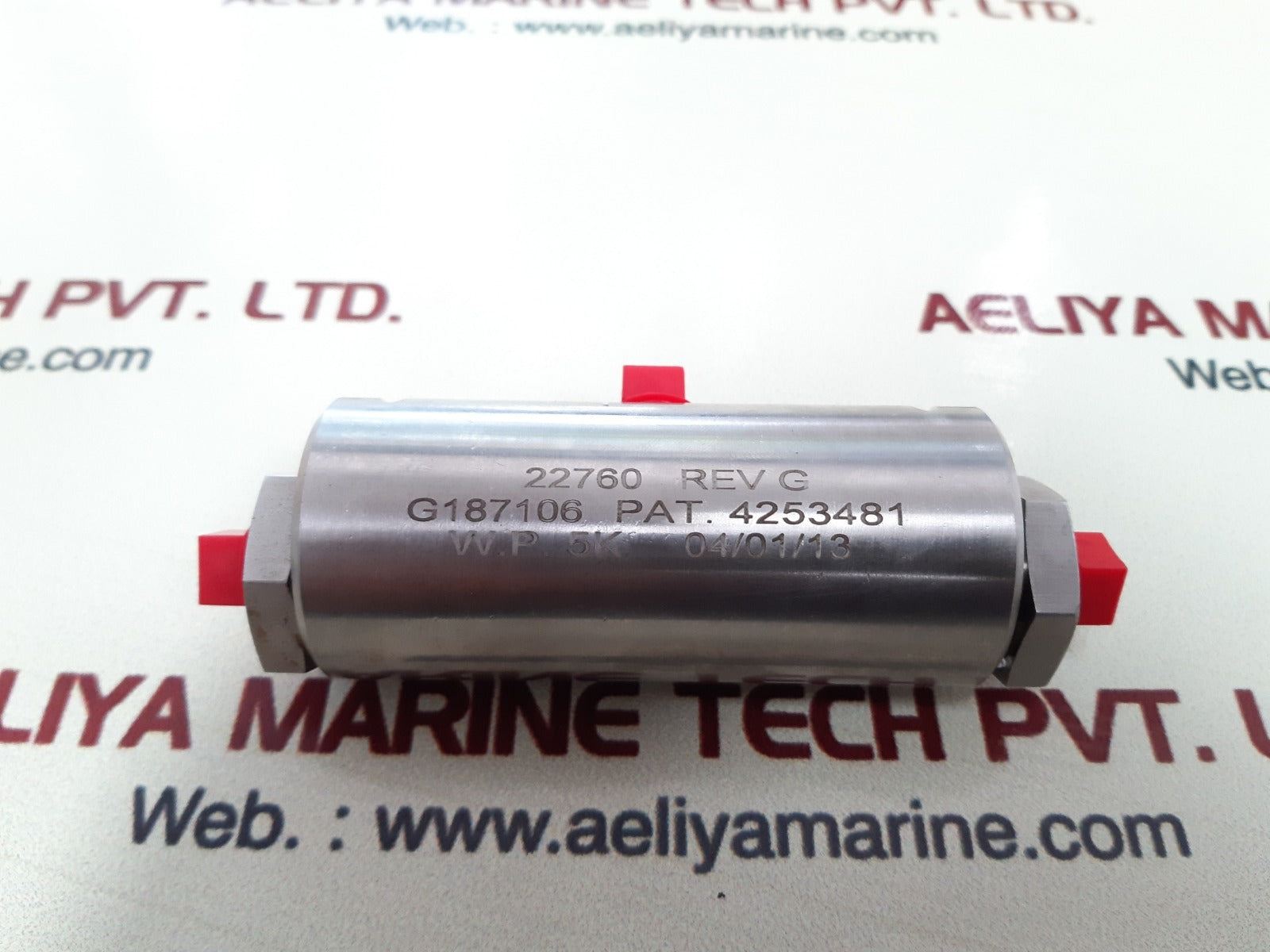 Gilmore 4253481 valve rev g