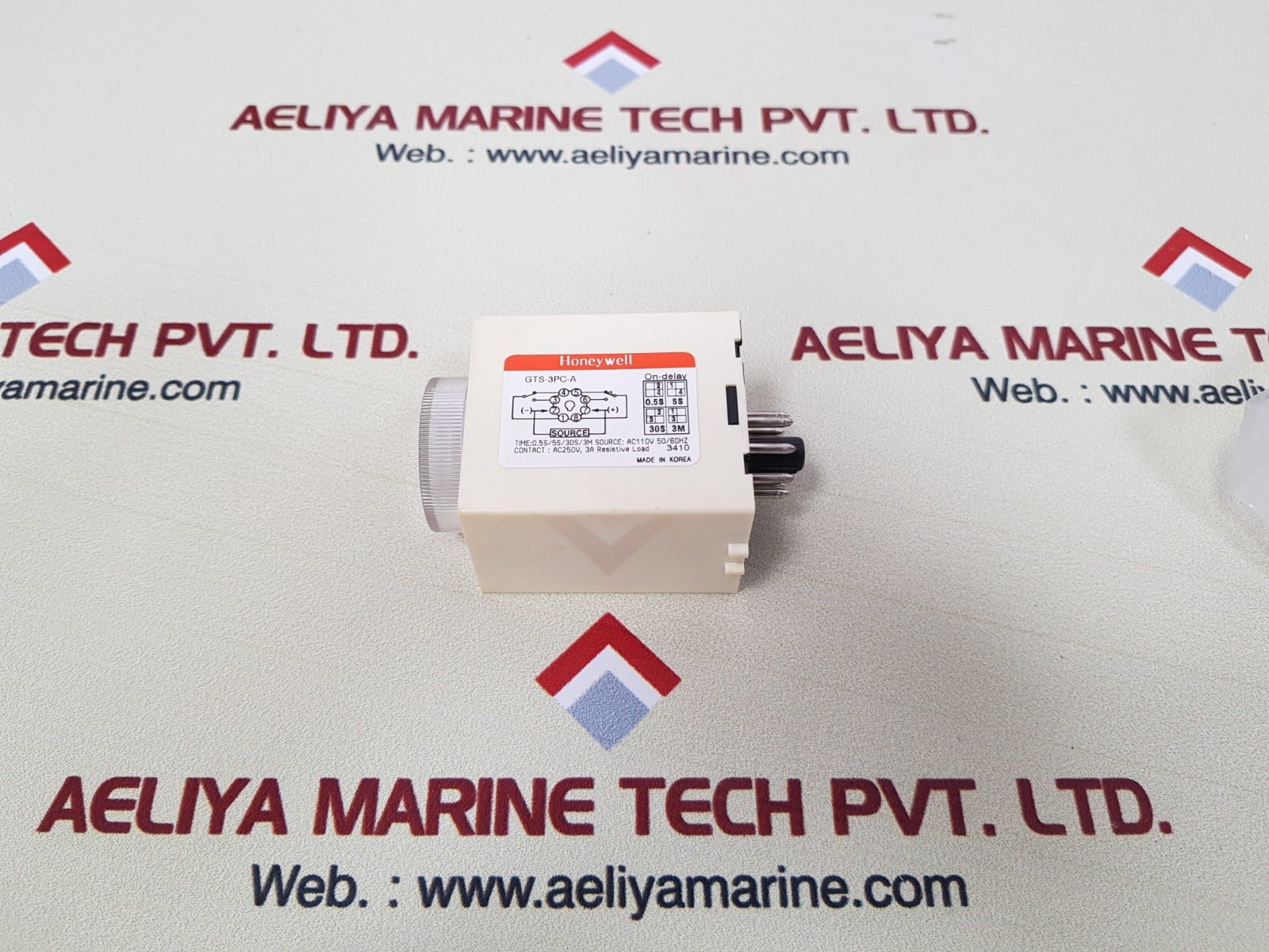 Honeywell gts-3pc-a time delay relay