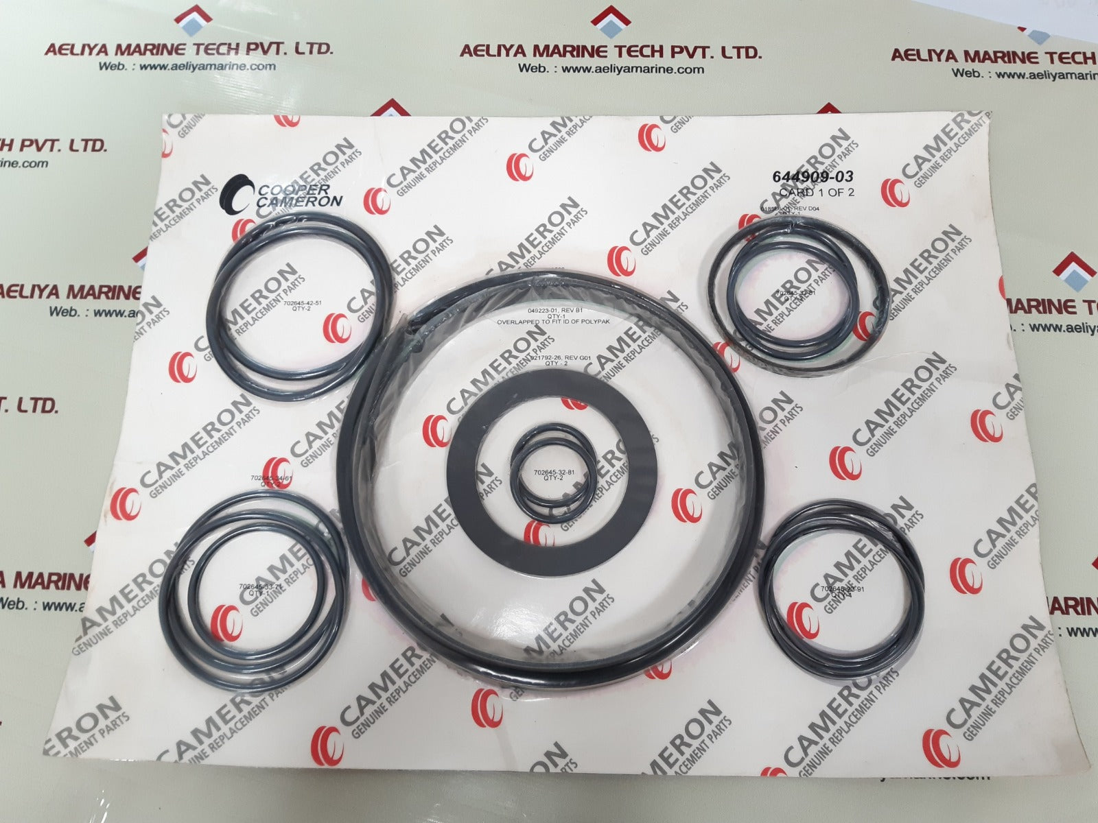 Cameron 644909-03 rebuild kit
