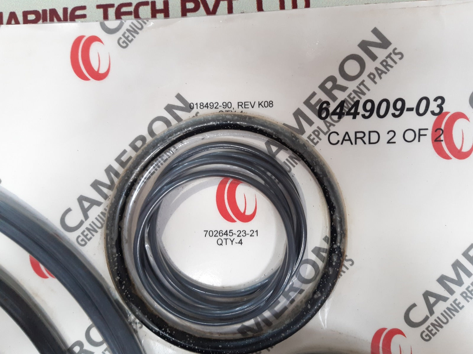 Cameron 644909-03 rebuild kit new