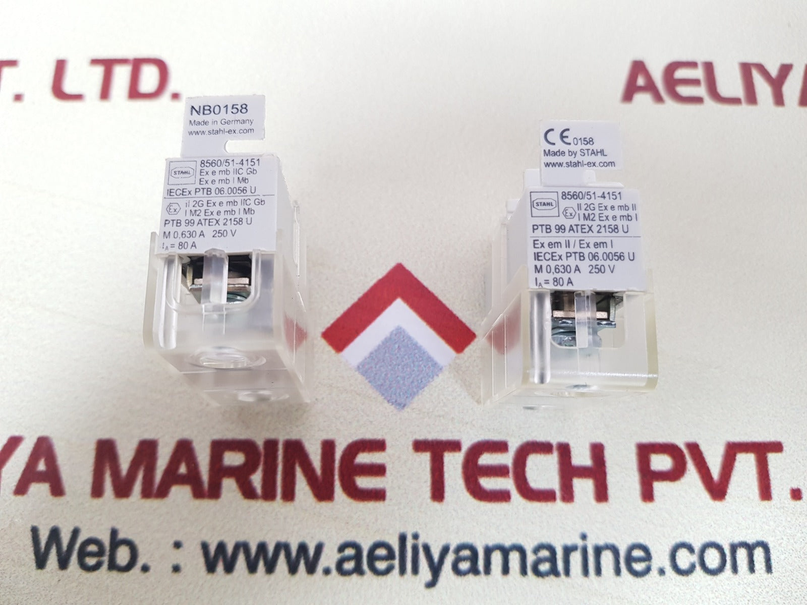 Set of 8x stahl 8560/51-4151 fuse