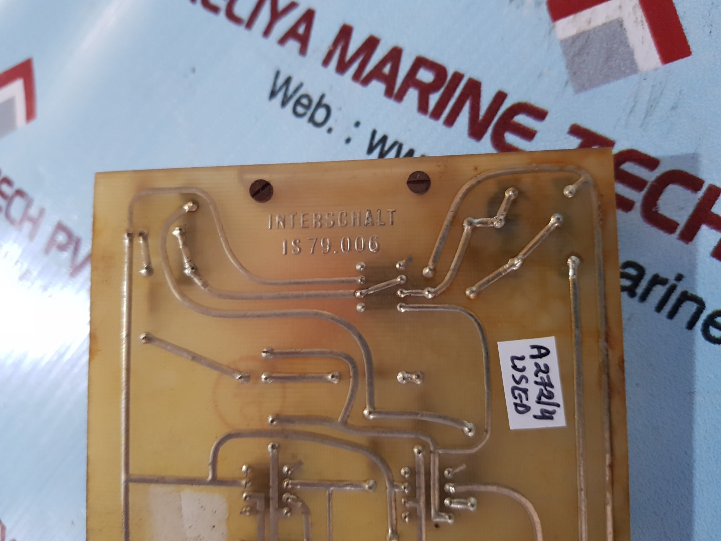 O&k crane interschalt is79.006 pcb card