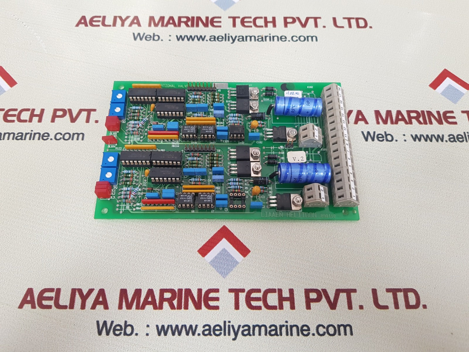 Liaaen helitron dc0034a proportional valve driver pcb card 890110