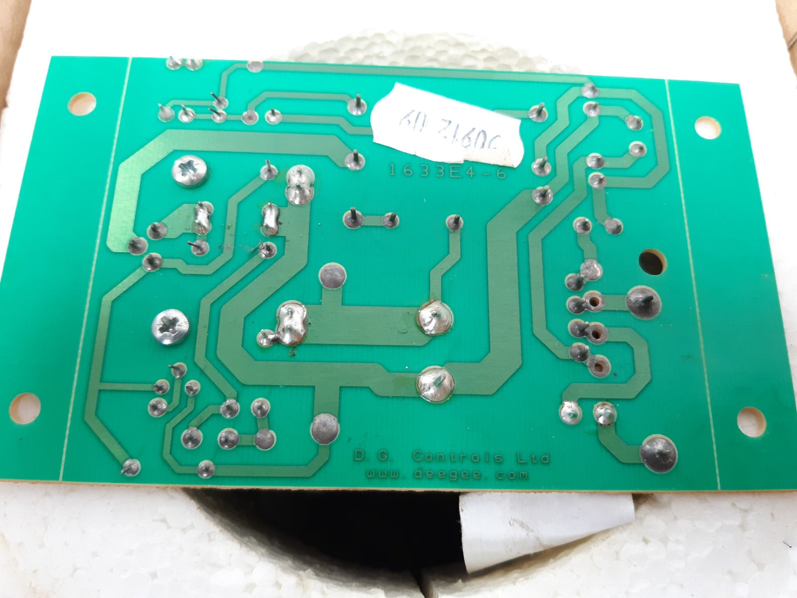 D.g. controls 1633e4-6 pcb card atd-01