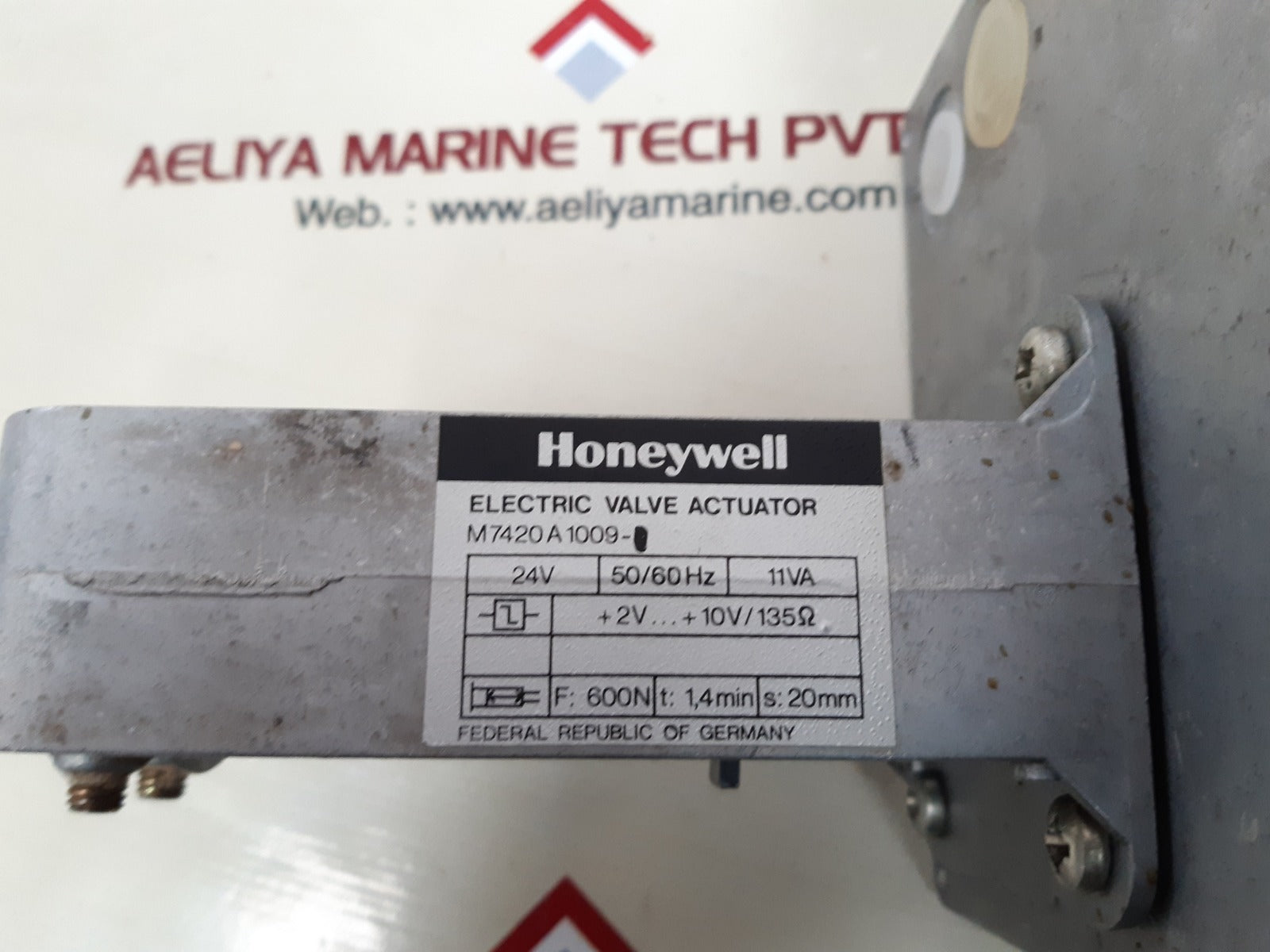 Honeywell m7420a1009-2 electric valve actuator