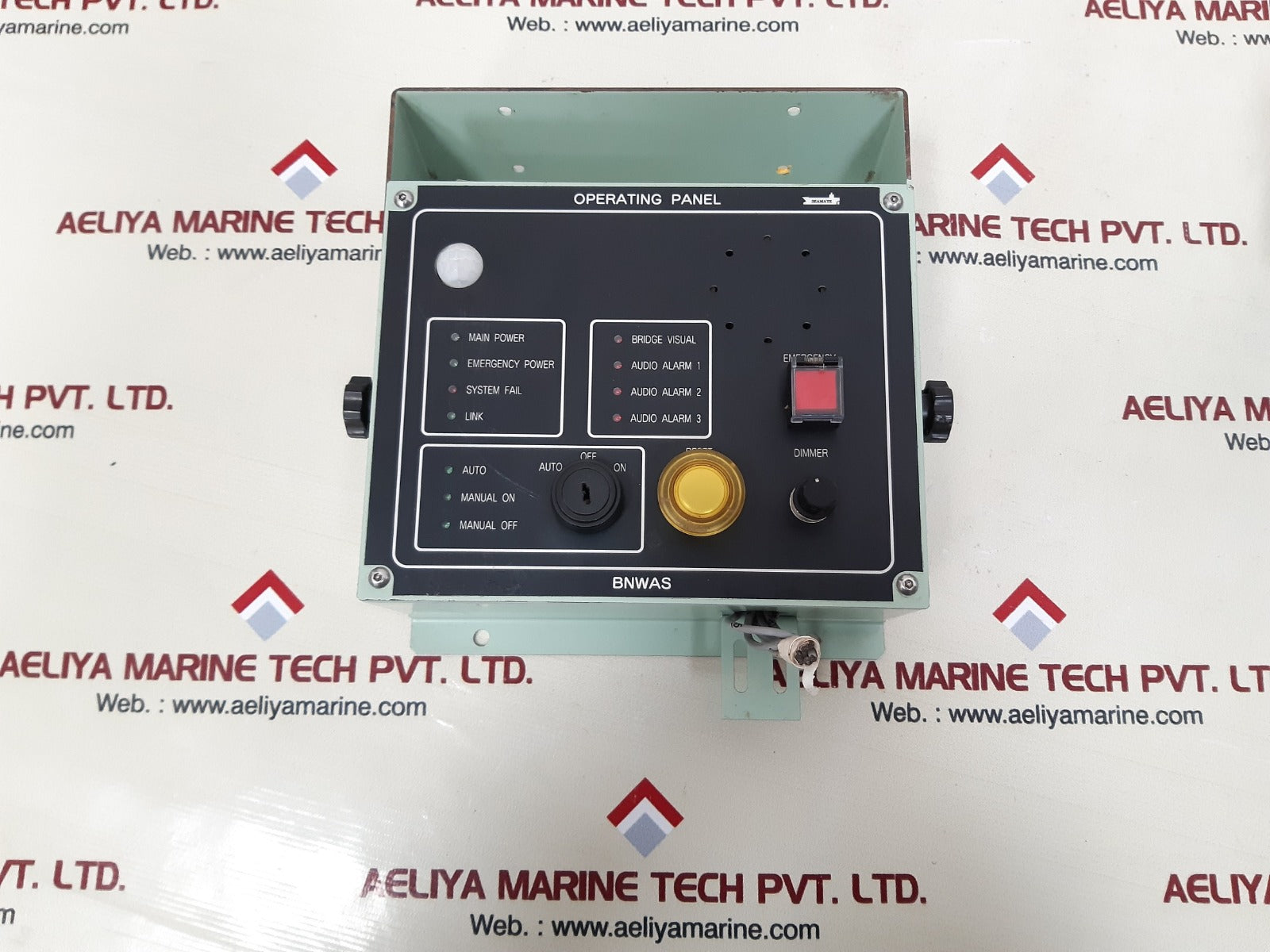 Seamate bnwas operating panel