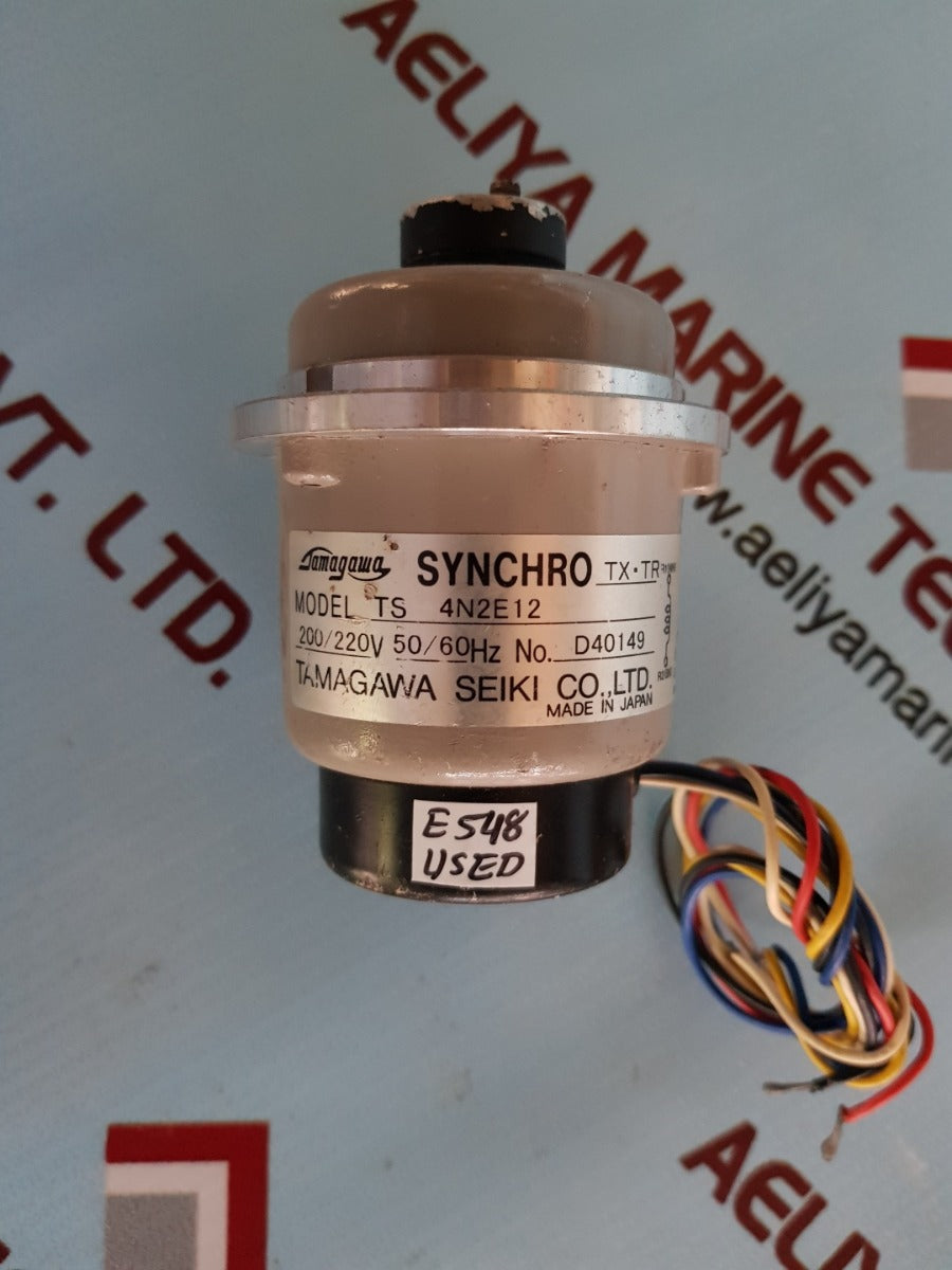 Tamagawa seiki ts 4n2e12 tx-tr synchro motor