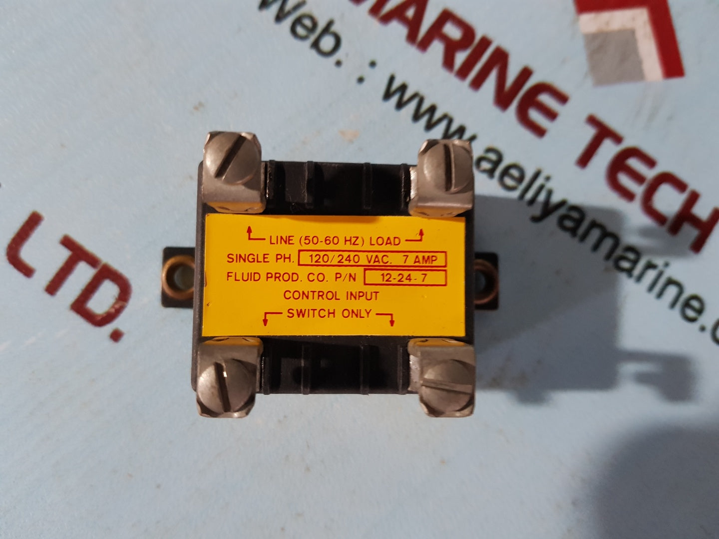 Fluid 12-24-7 solid state control relay