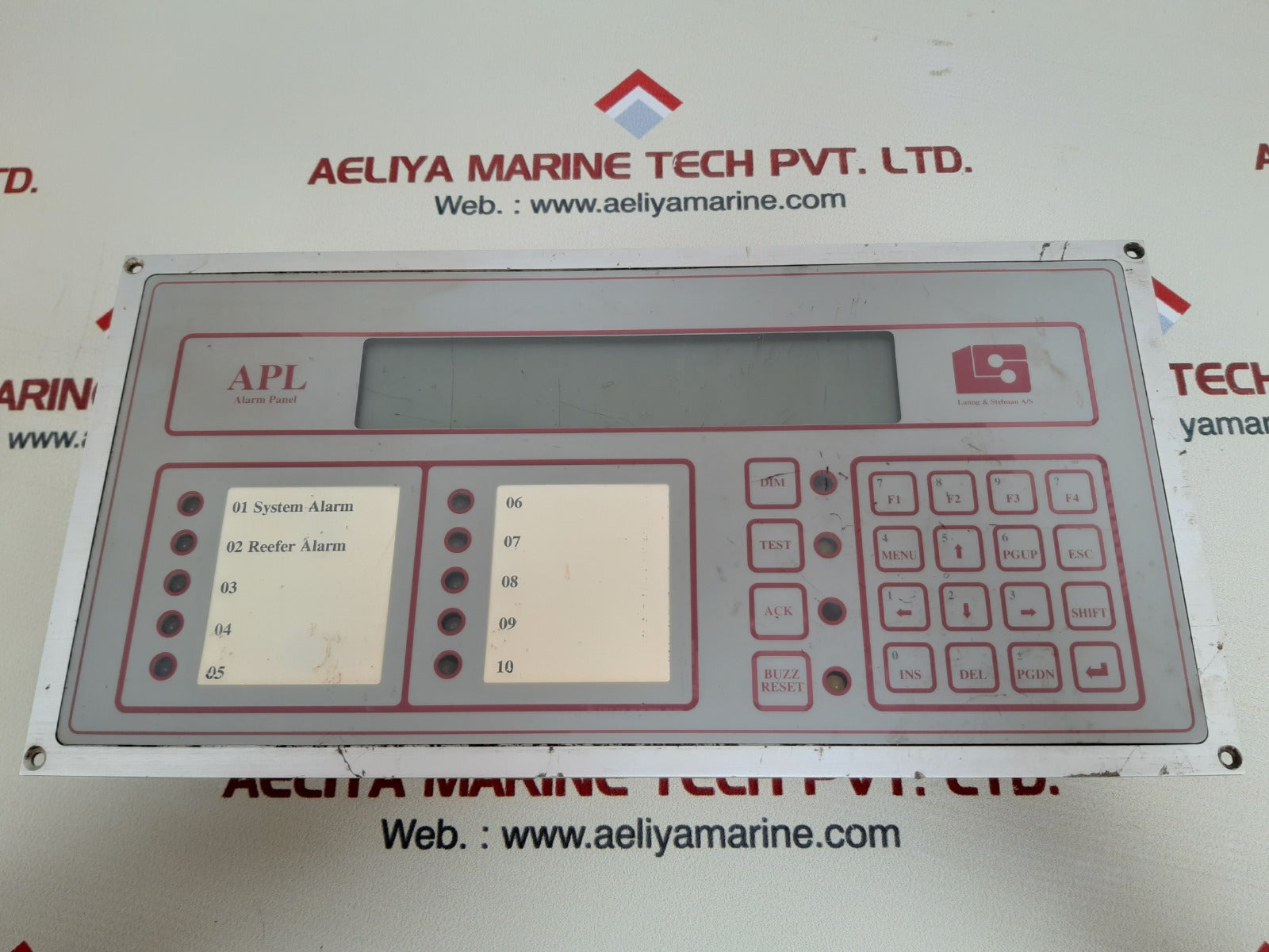 Lanng & stelman 1284-002 alarm panel