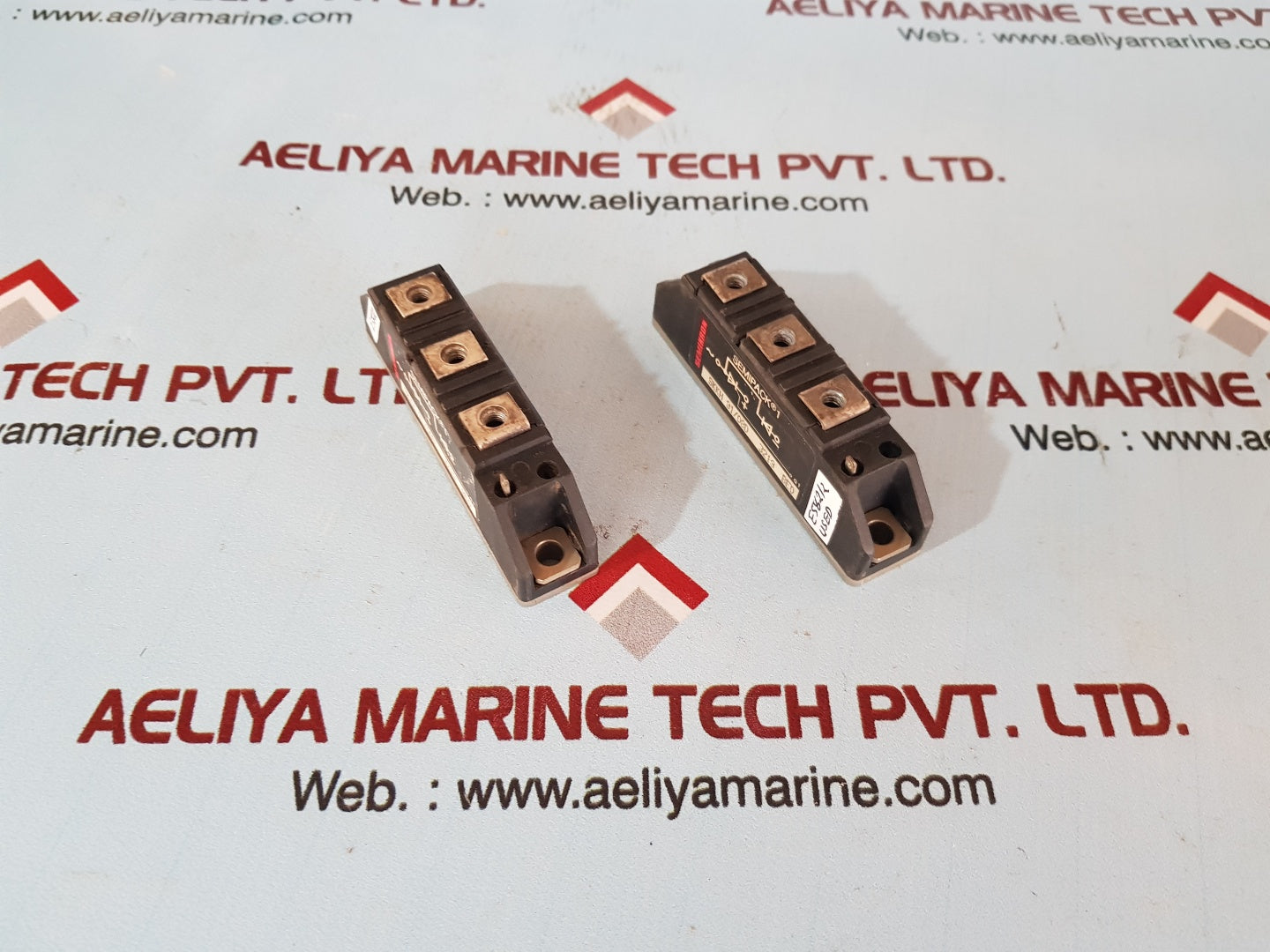 Semikron Semipack 1 Skkh 91/08D 3219 Be0 Thyristor Module