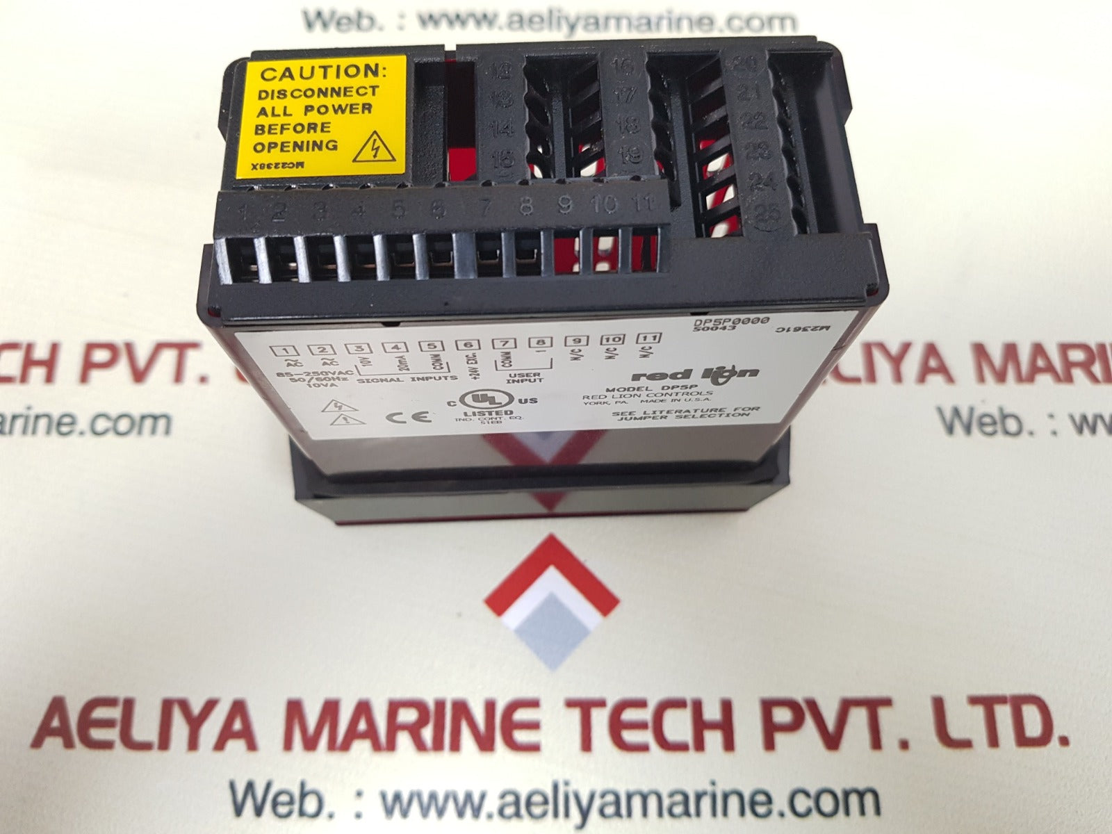 Red lion dp5p digital panel meter dp5p0000