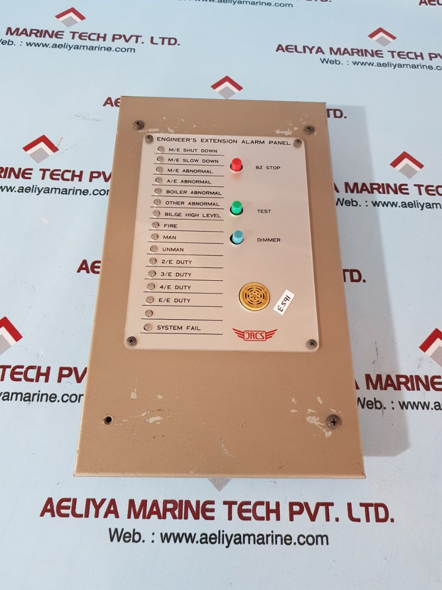 Jrcs ext-200 engineer's extension alarm panel no.6422