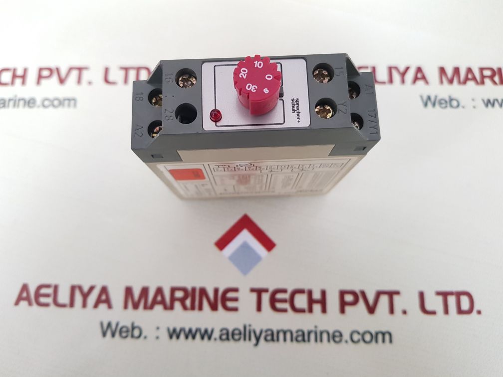 Sprecher+schuh kog121 timing relay 1-30 secs