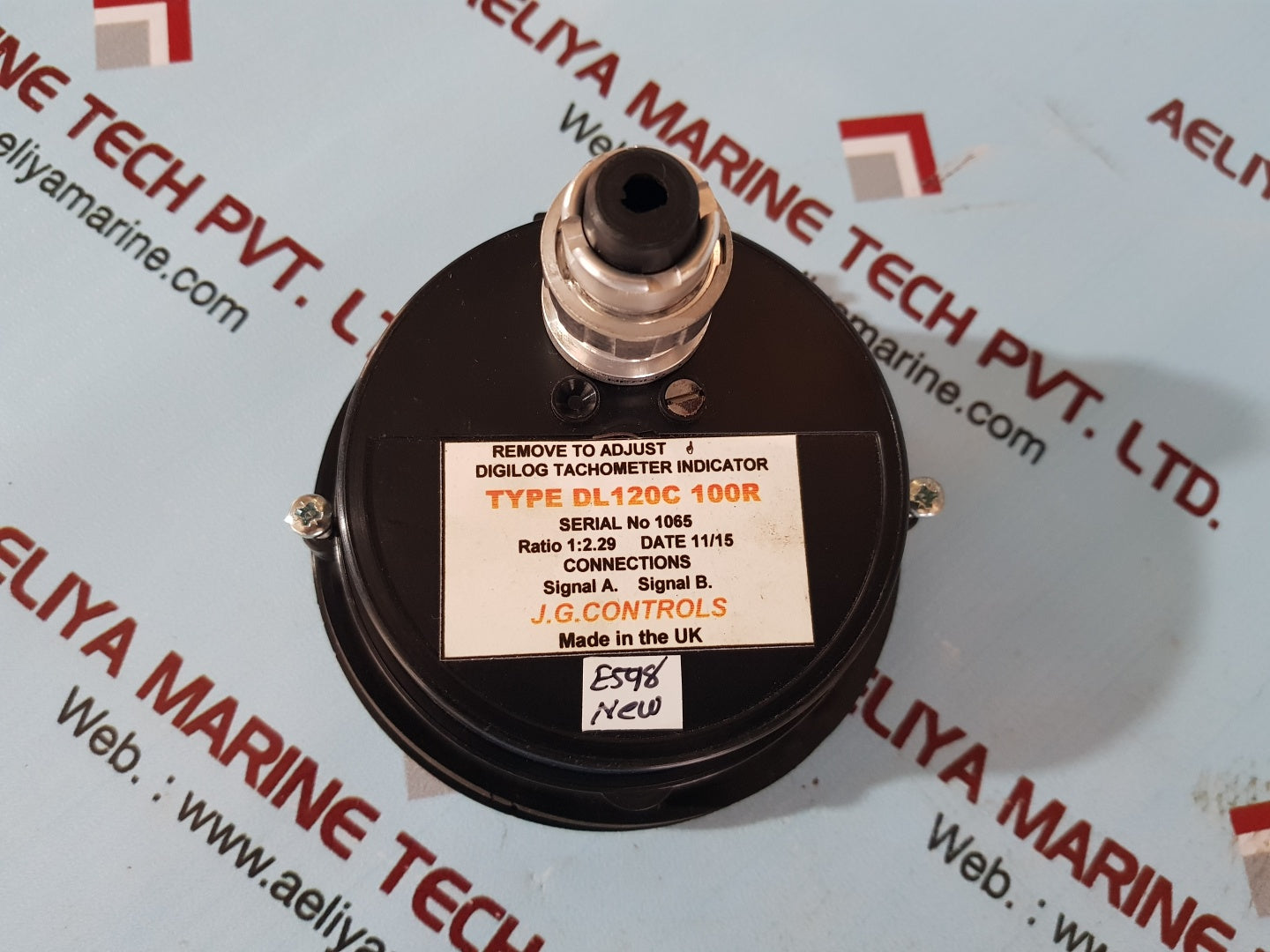 Digilog dl120c 100r tachometer indicator