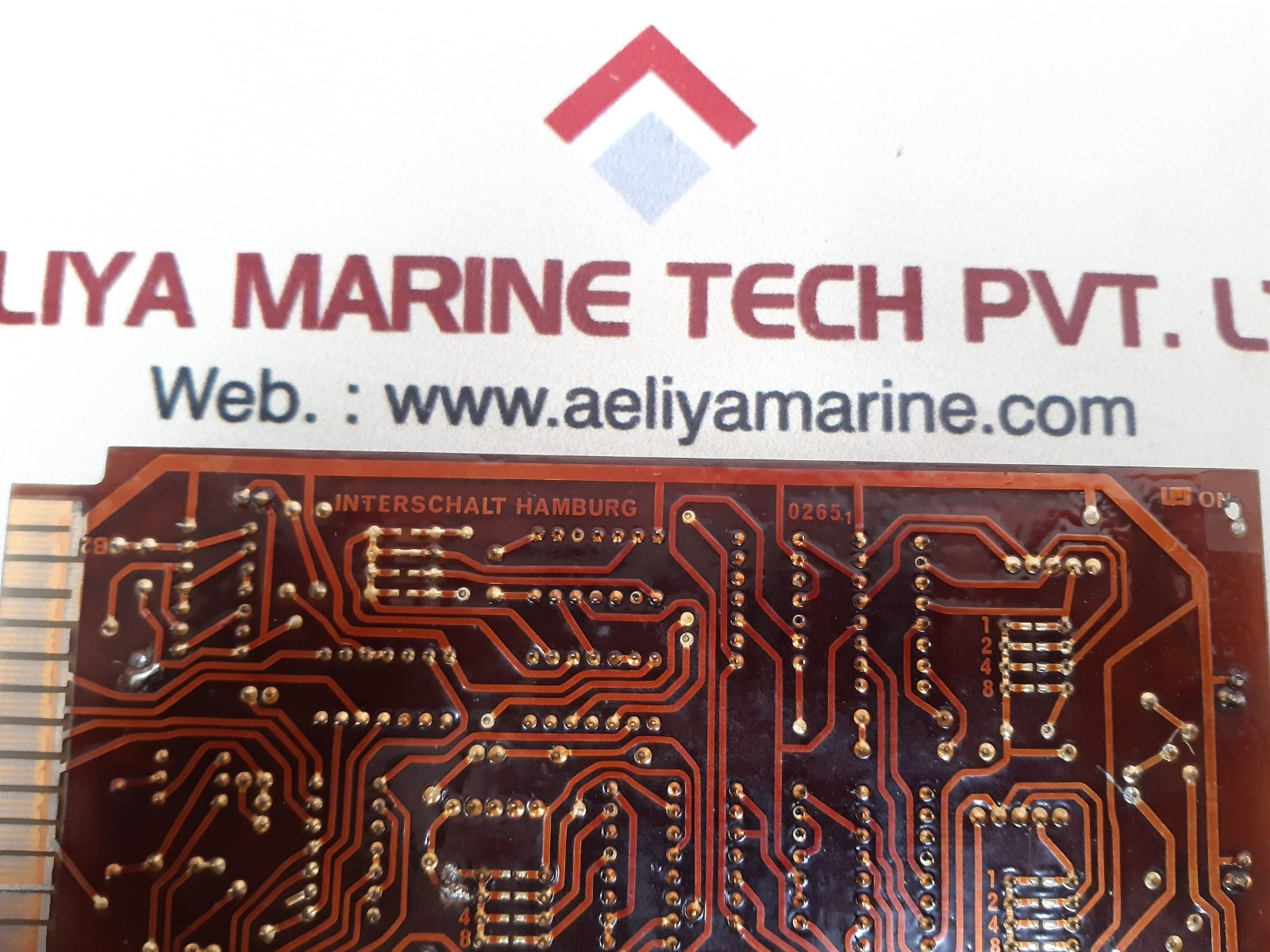 Interschalt hamburg pcb card 0265