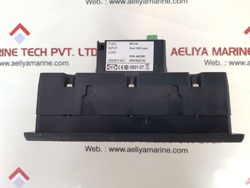 Deif bw144 rpm meter