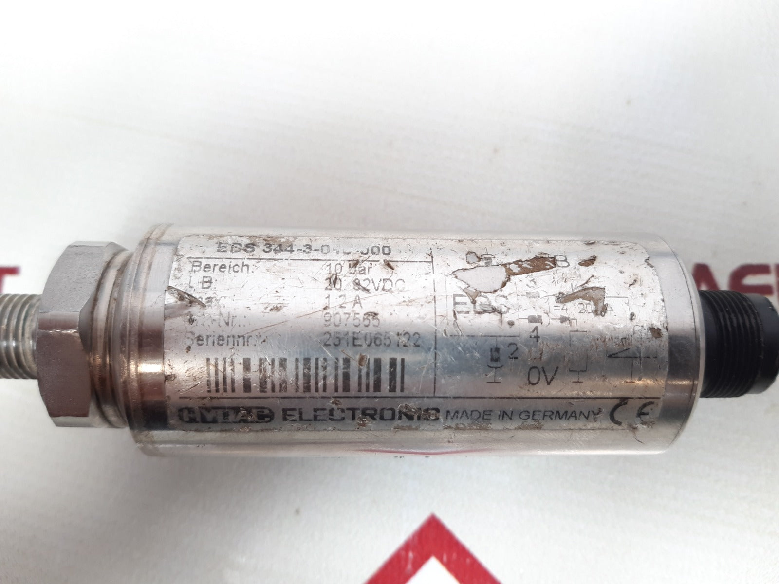 Hydac eds 300 pressure switch eds 344-3-010-000