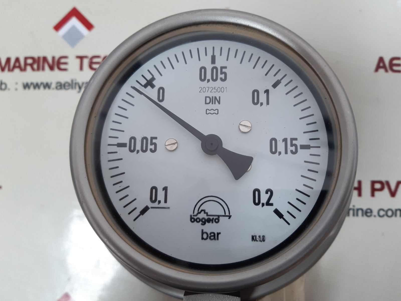 Bogerd 20725001 pressure gauge