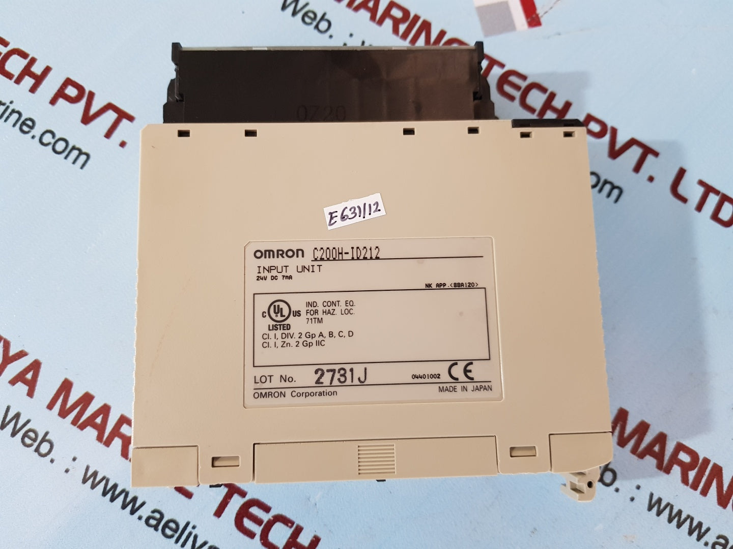 Omron c200h-id212 input unit