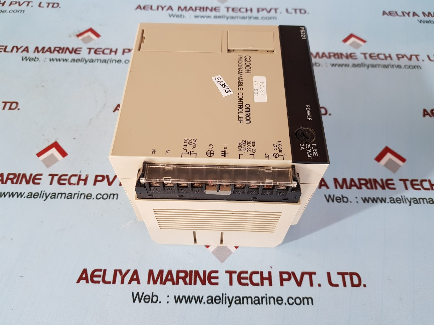 Omron c200h-ps221 power supply unit