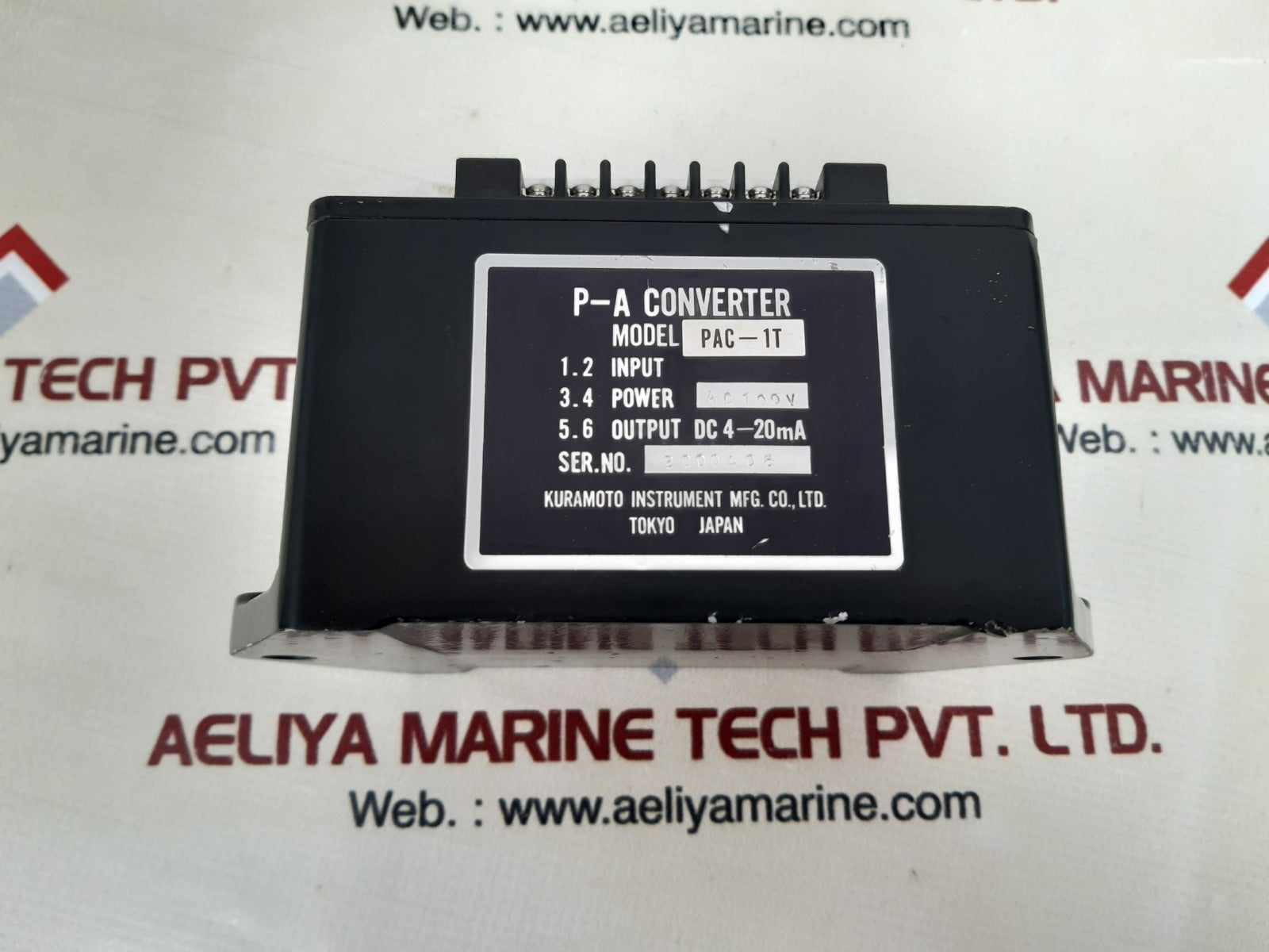 kuramoto instrument pac-1t p-a converter