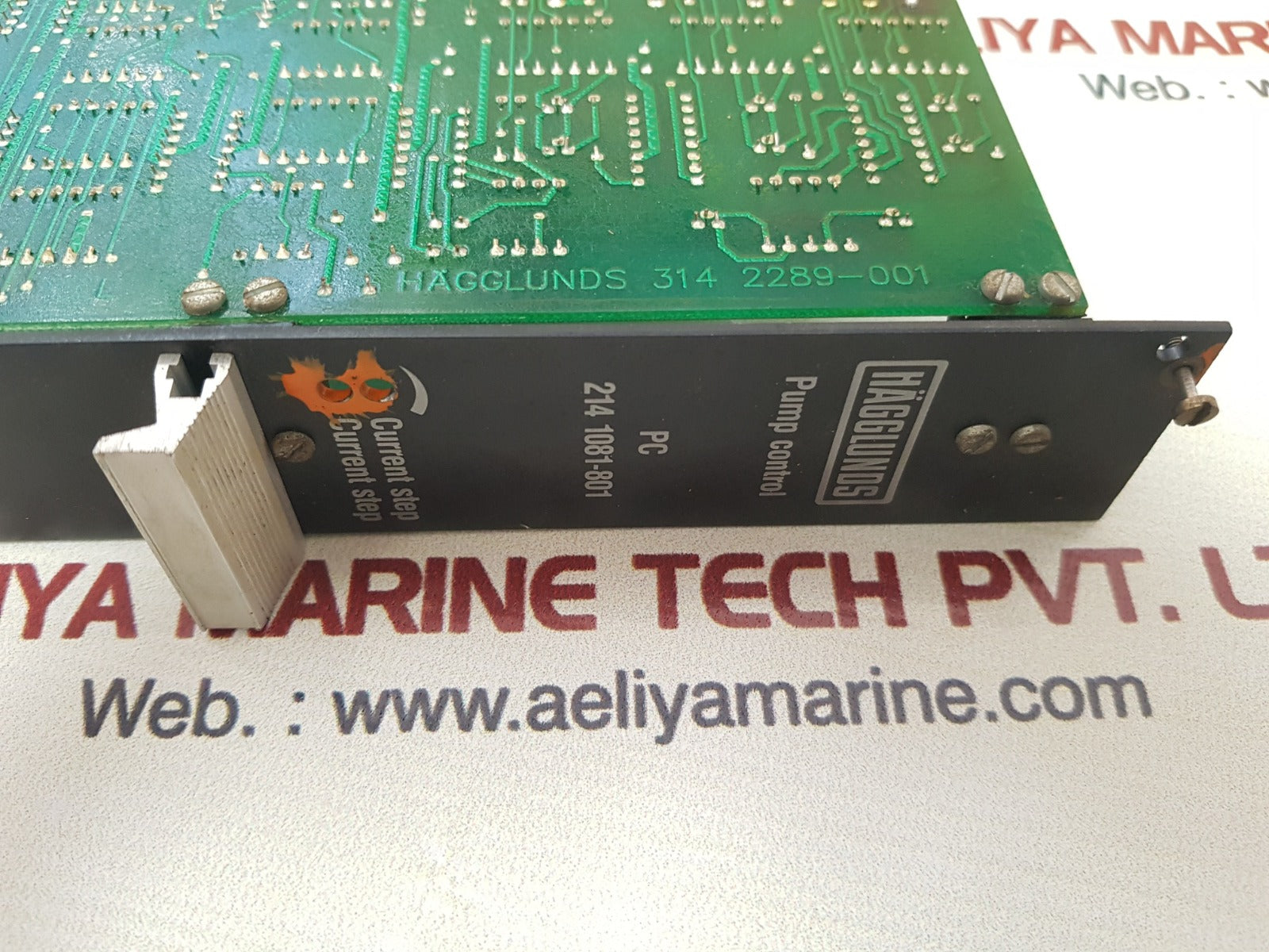 Hagglunds pc 214 1081-801 pump control pcb card