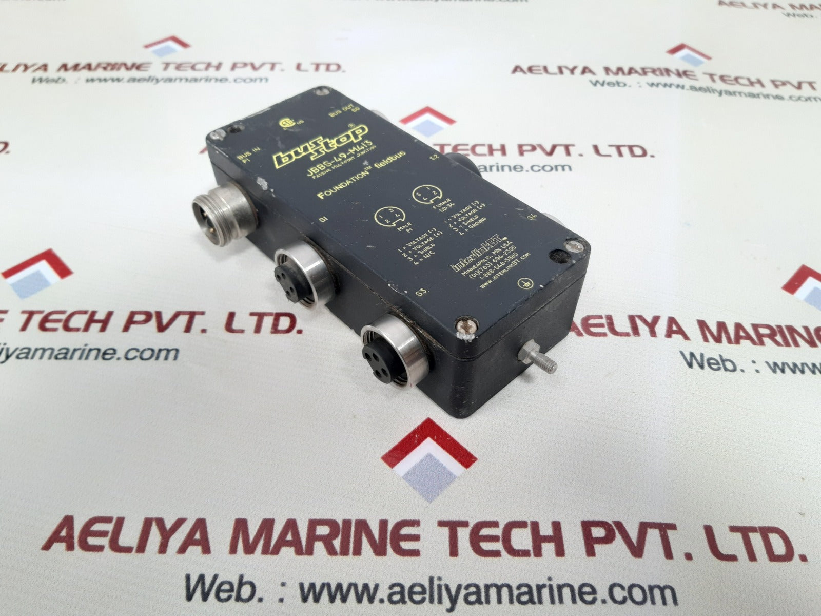 Interlinkbt jbbs-49-m413 multiport foundation fieldbus
