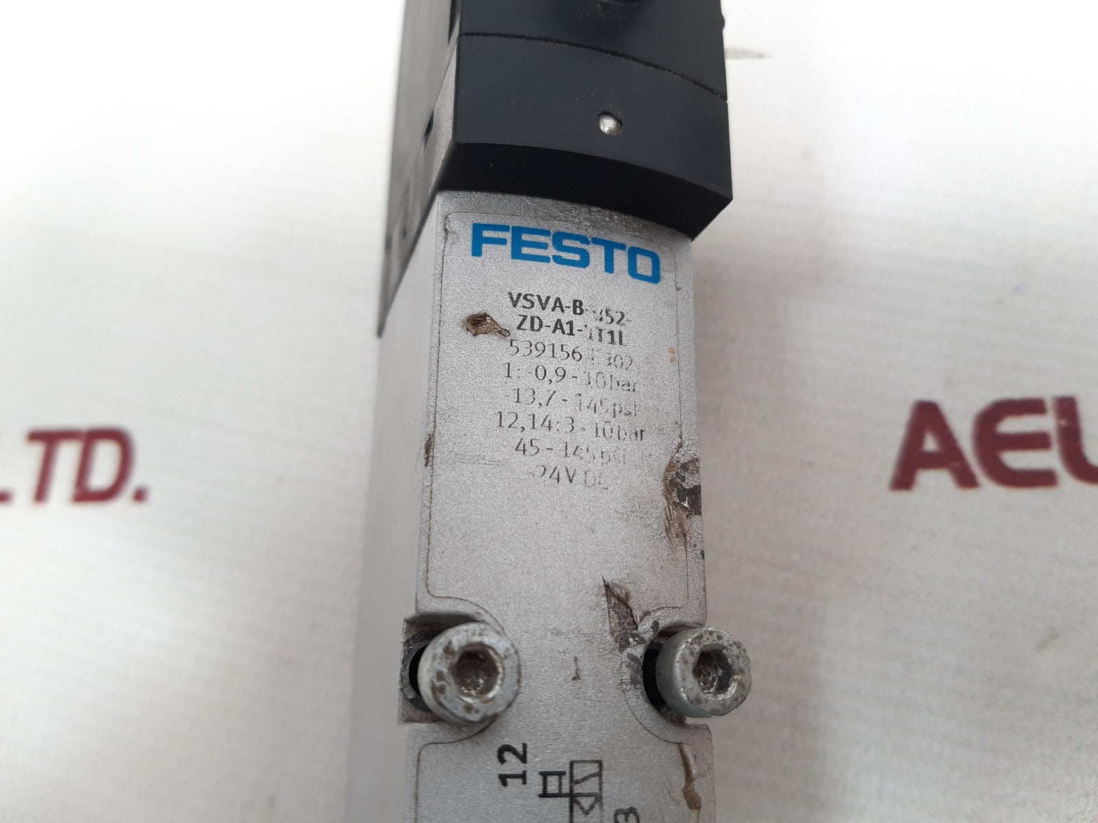 Festo vsva-b-b52-zd-a1-1t1l solenoid valve 9-10bar