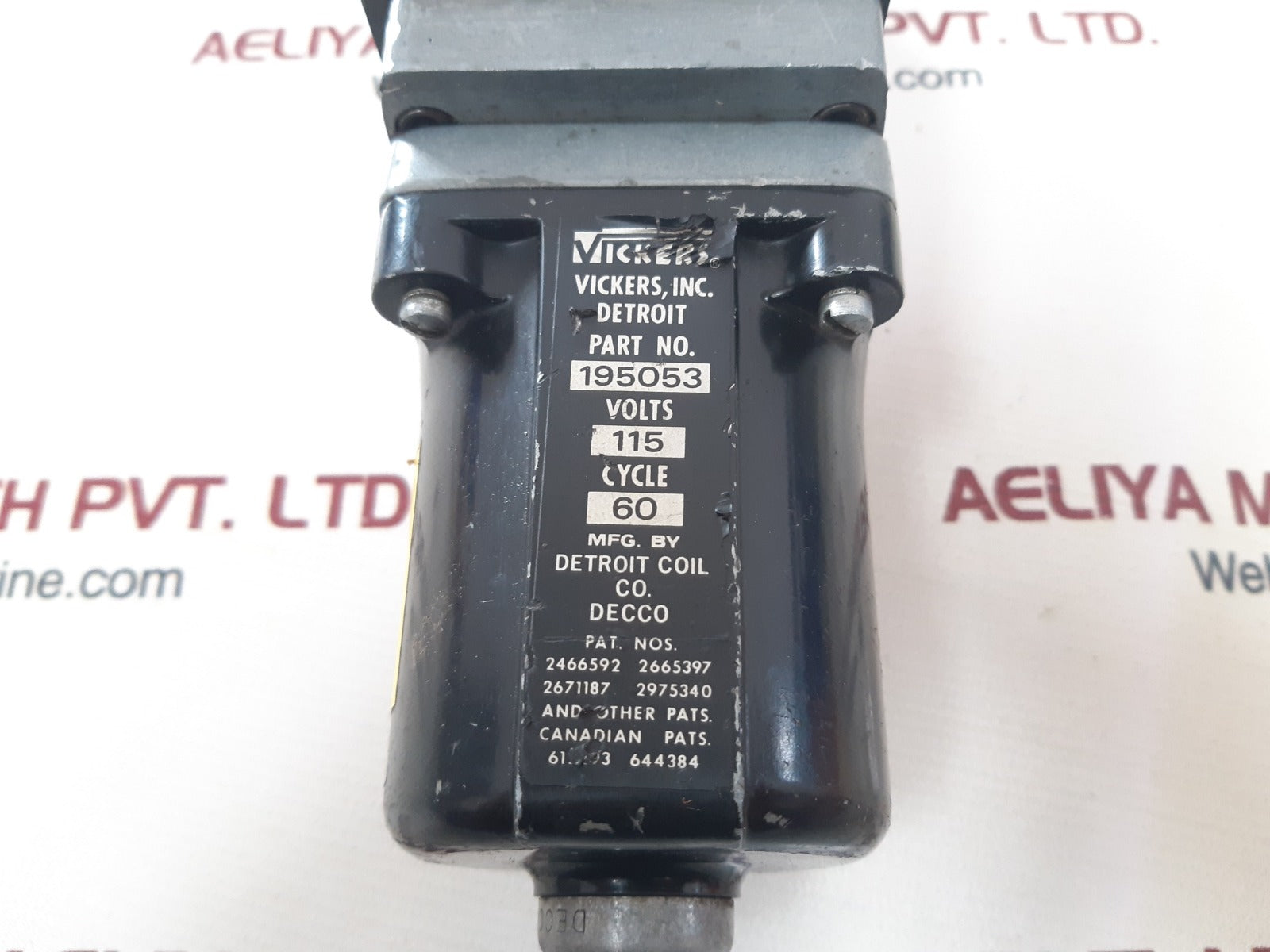 Vickers 318064 dg4s2 012a h 50 directional valve