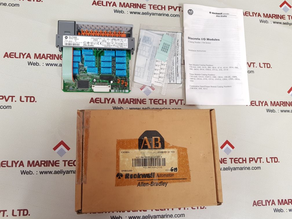allen bradley slc500 digital output relay module