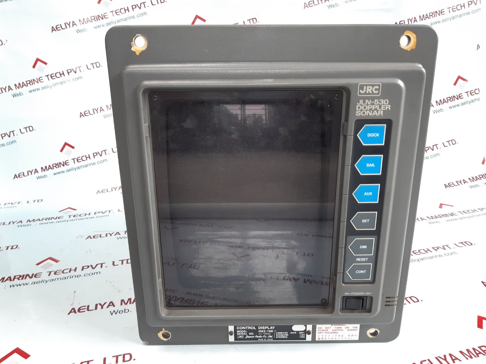 Jrc jln-530 doppler sonar