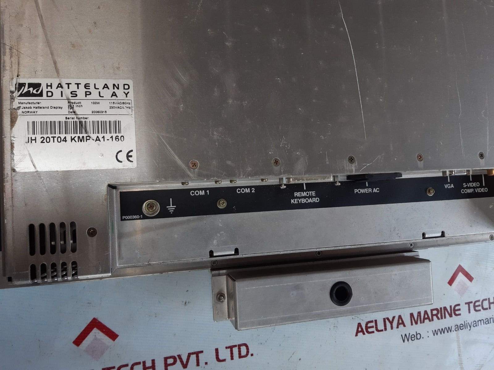 Hatteland jh 20t04 kmp-a1-160 display