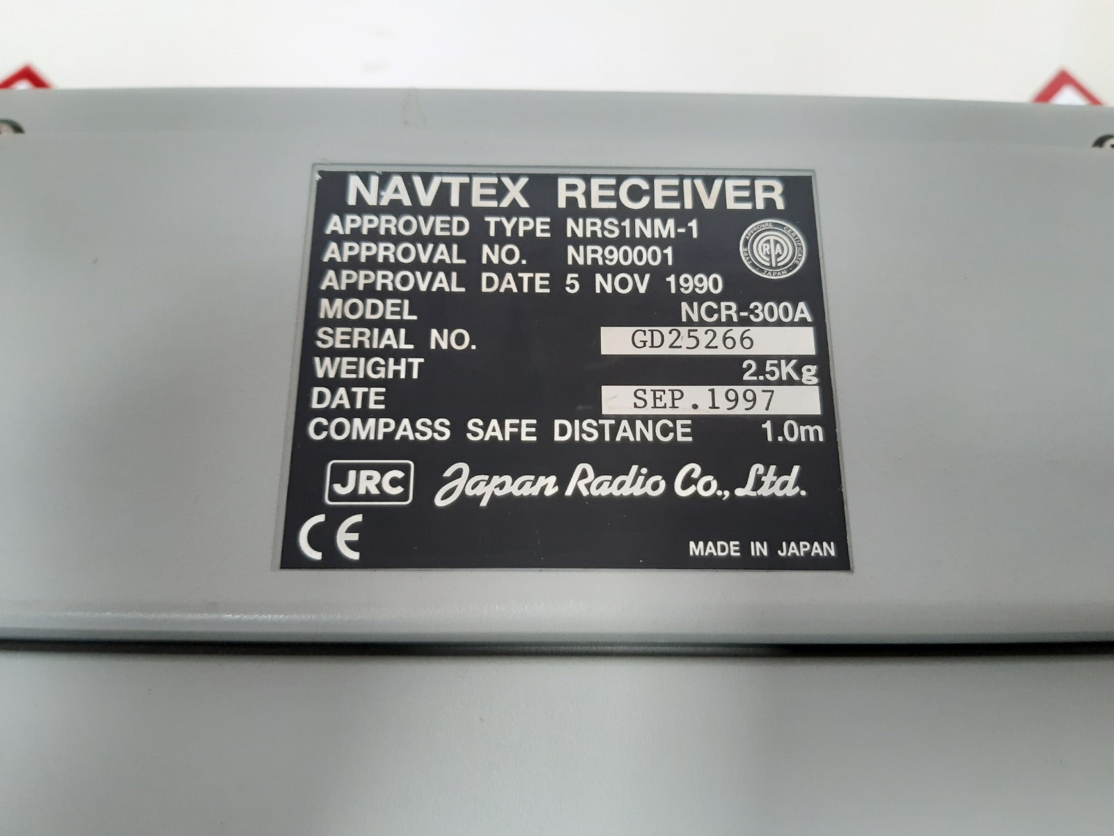 Jrc ncr-300a navtex receiver