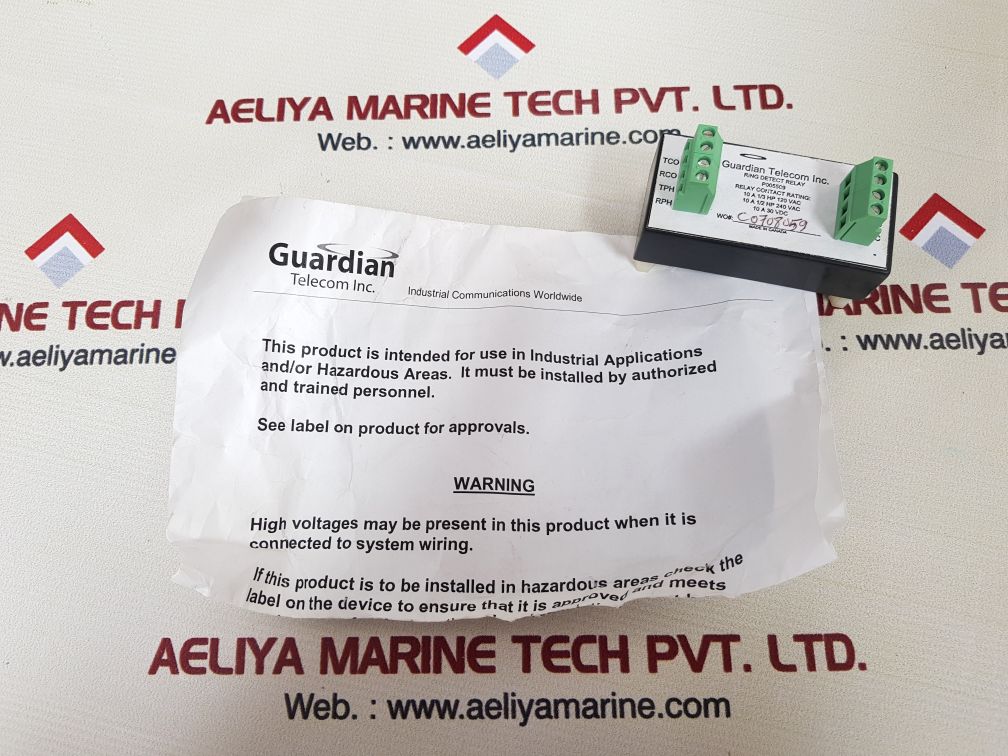 Guardian telecom p005509 ring detect relay NEW