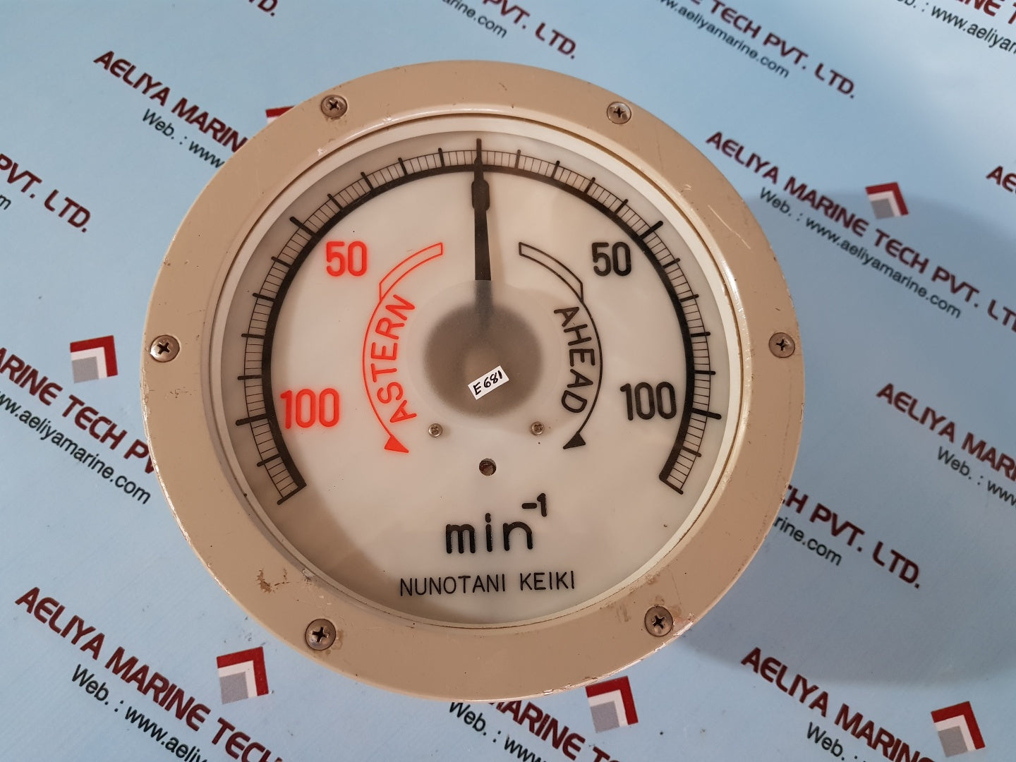 Nunotani-Keiki fl200sk electric propeller shaft revolution indicator