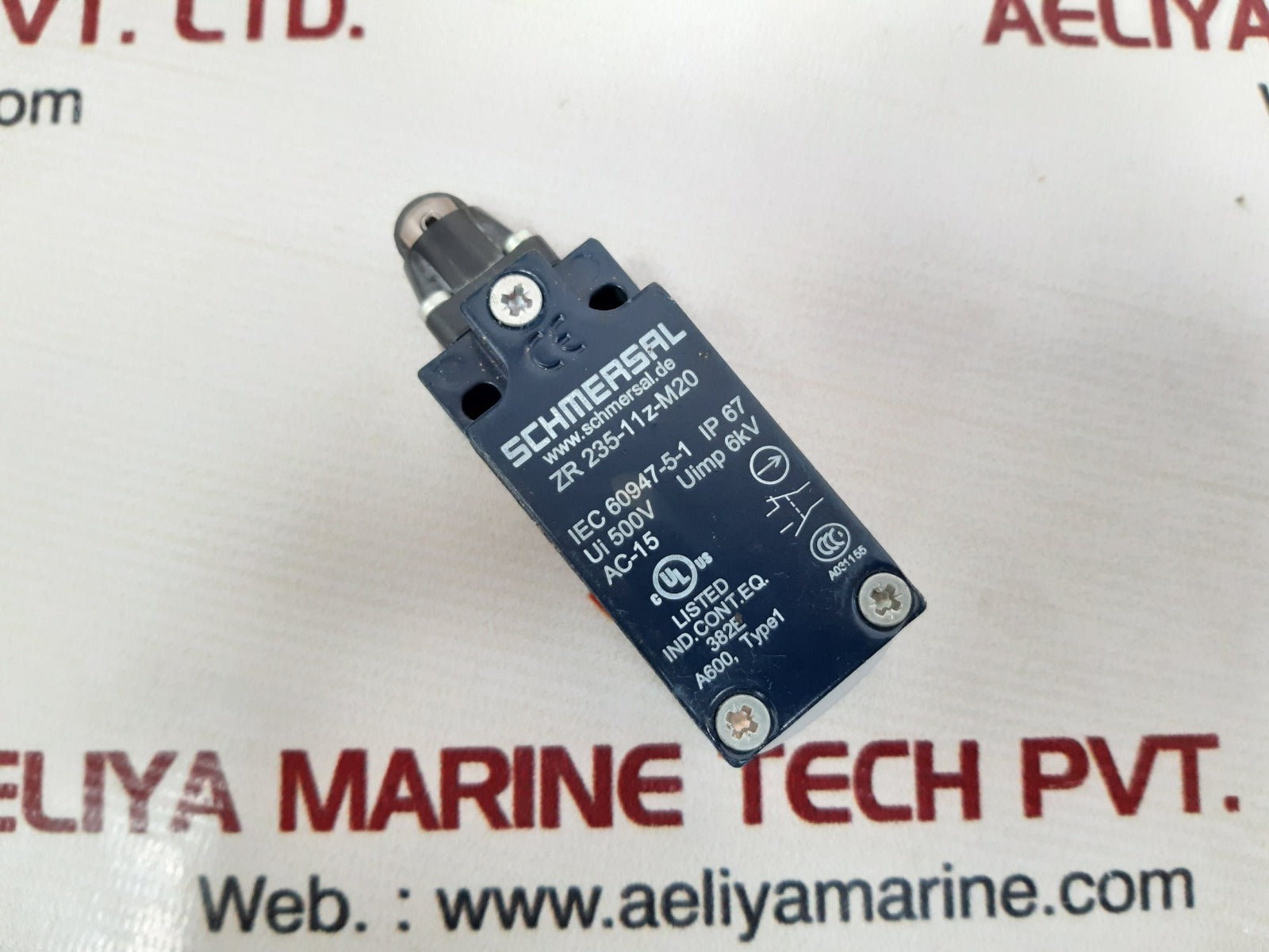 Schmersal zr 235-11z-m20 limit switch