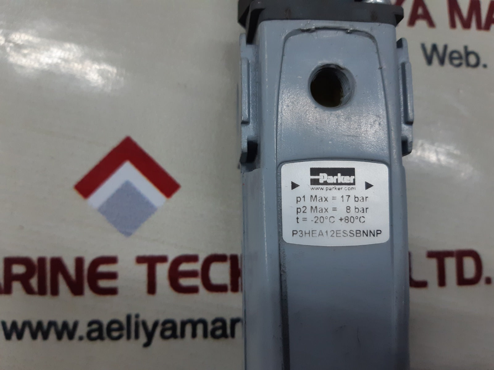 Parker p3hea12essbnnp filter regulator