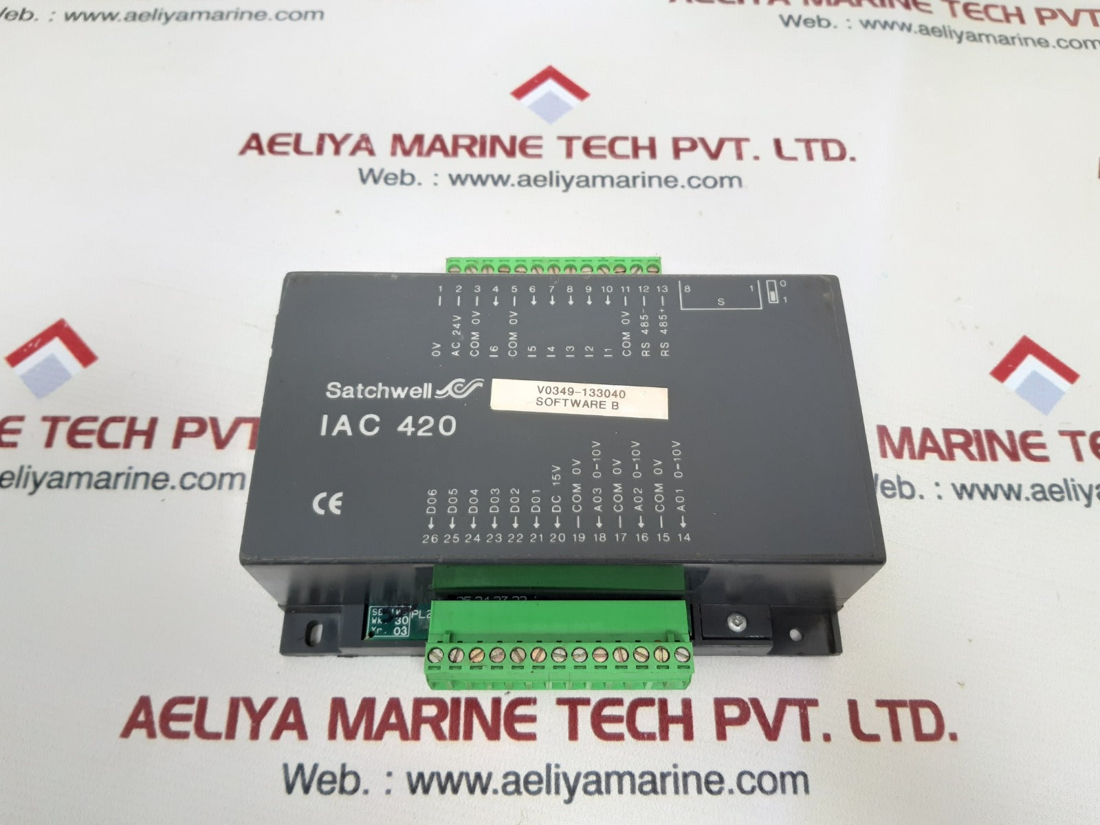 Satchwell iac 420 universal multi-loop advanced intelligent controller