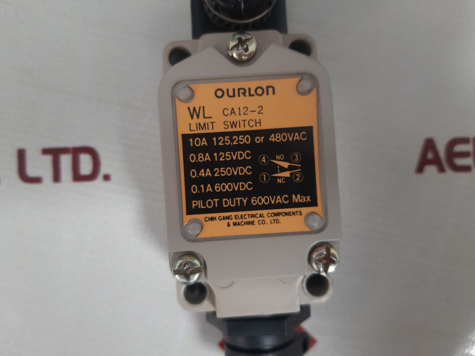 Ourlon wl ca12-2 limit switch