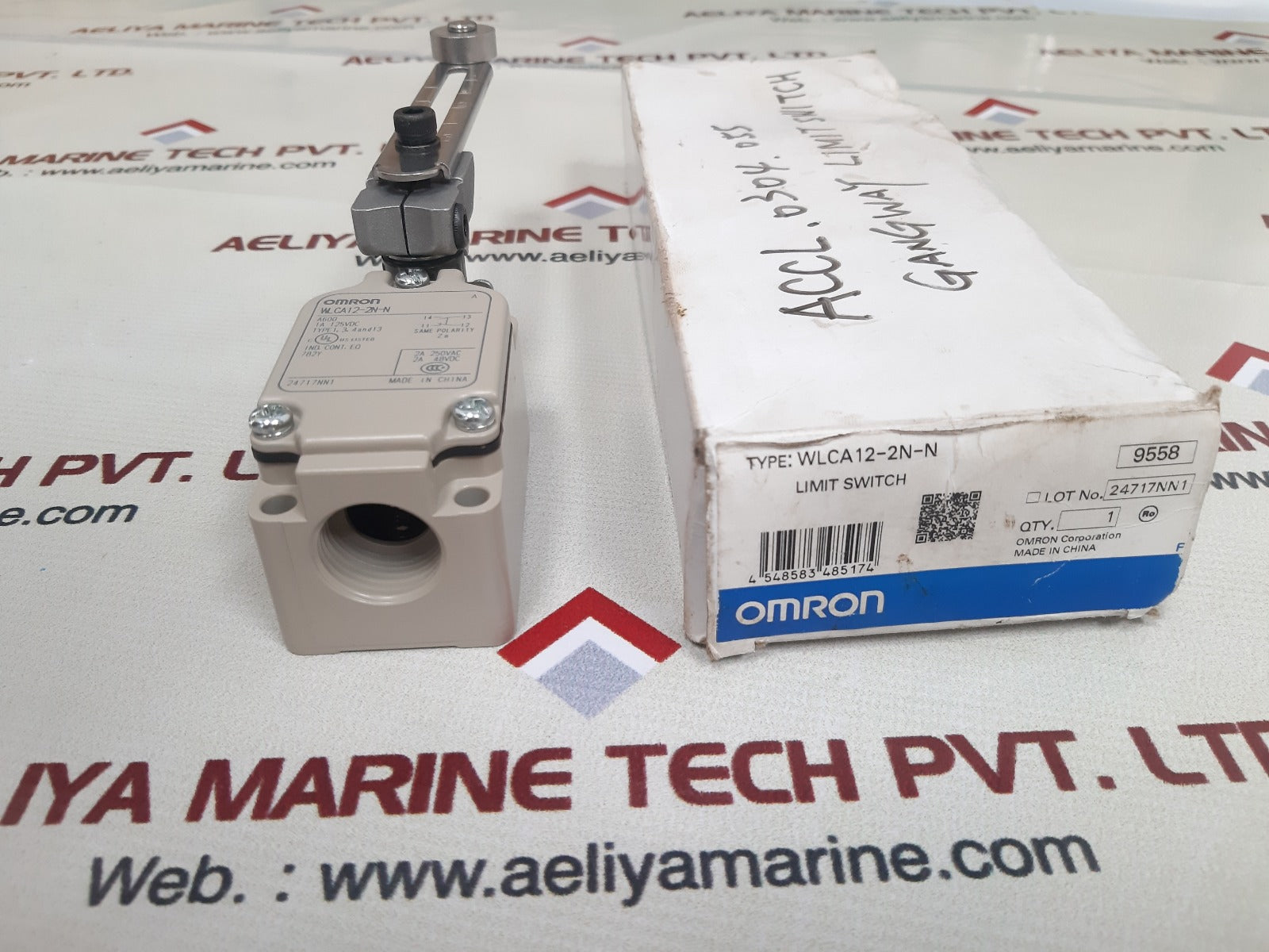 Omron wlca12-2n-n limit switch