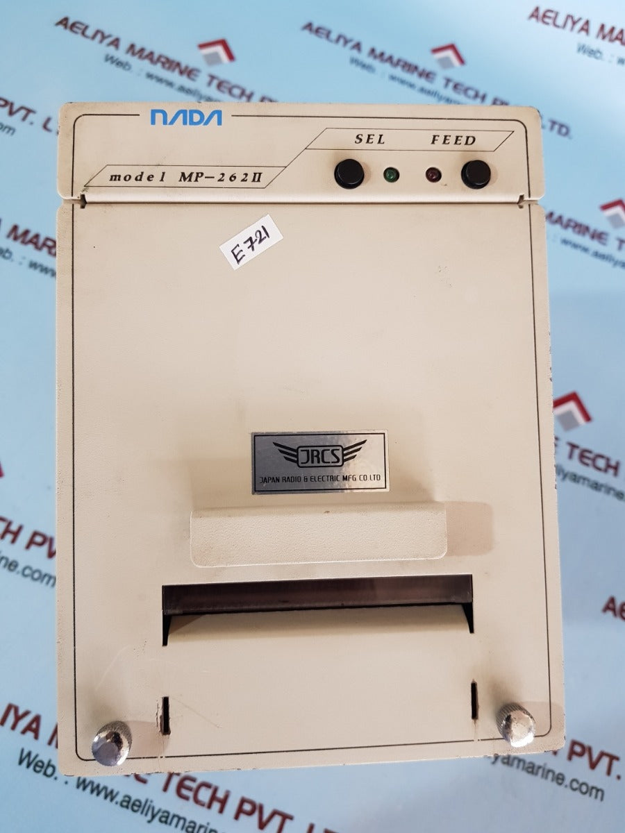 Nada electronics/jrcs ms-u20f-a26j alarm printer mp-262IIj-26ra3f