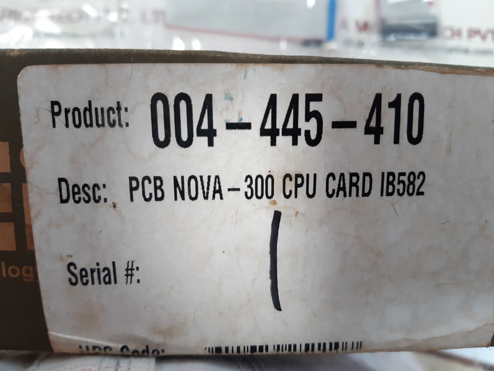 Nova-300 v1.1 cpu card